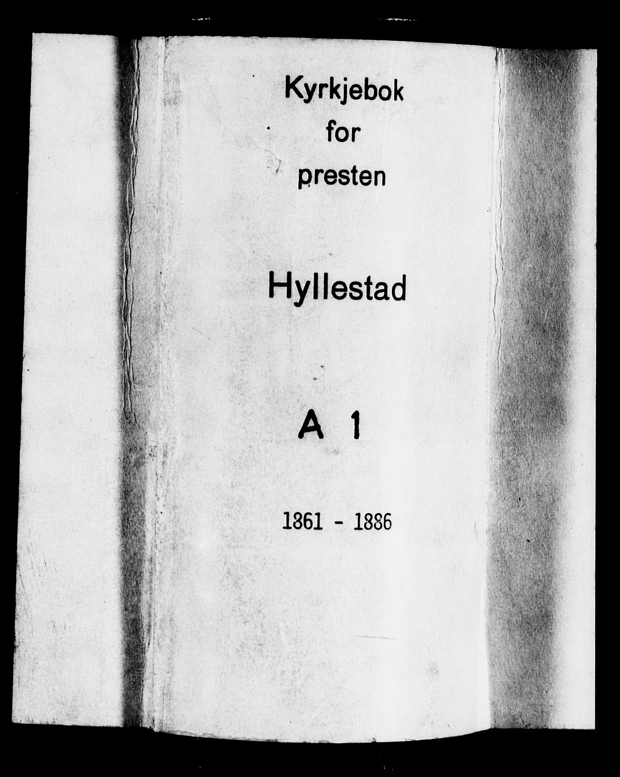 Hyllestad sokneprestembete, SAB/A-80401: Ministerialbok nr. A 1, 1861-1886