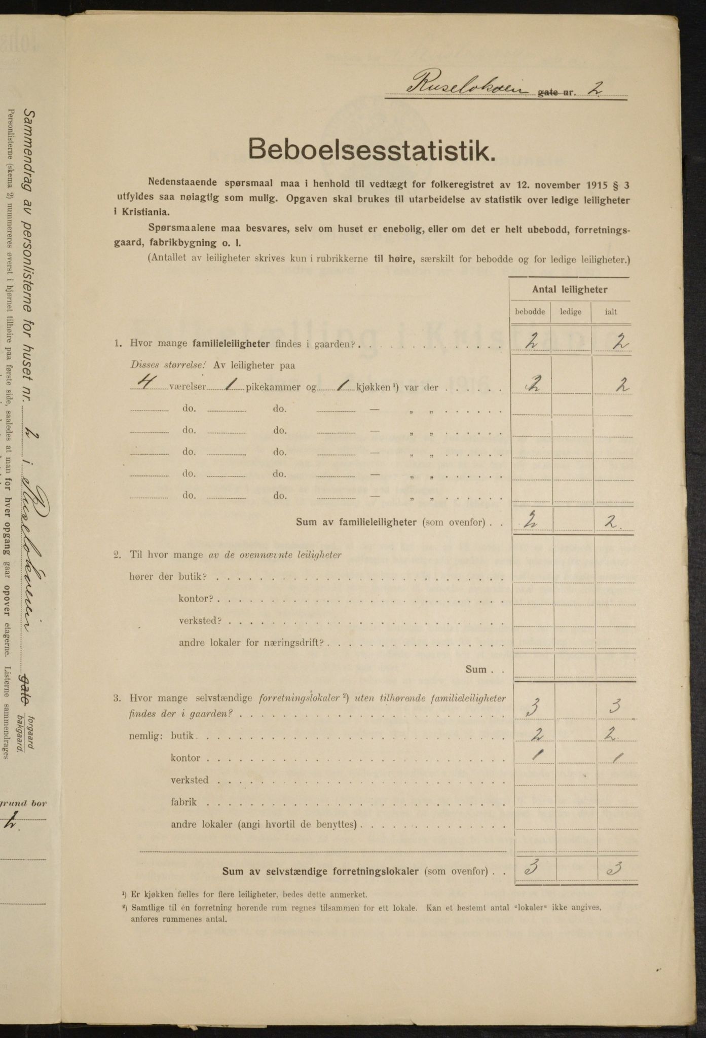 OBA, Kommunal folketelling 1.2.1916 for Kristiania, 1916, s. 86900