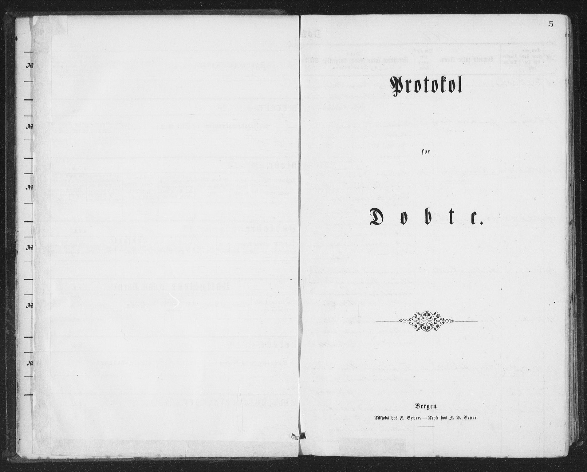 Ministerialprotokoller, klokkerbøker og fødselsregistre - Nordland, SAT/A-1459/874/L1057: Ministerialbok nr. 874A01, 1866-1877, s. 5