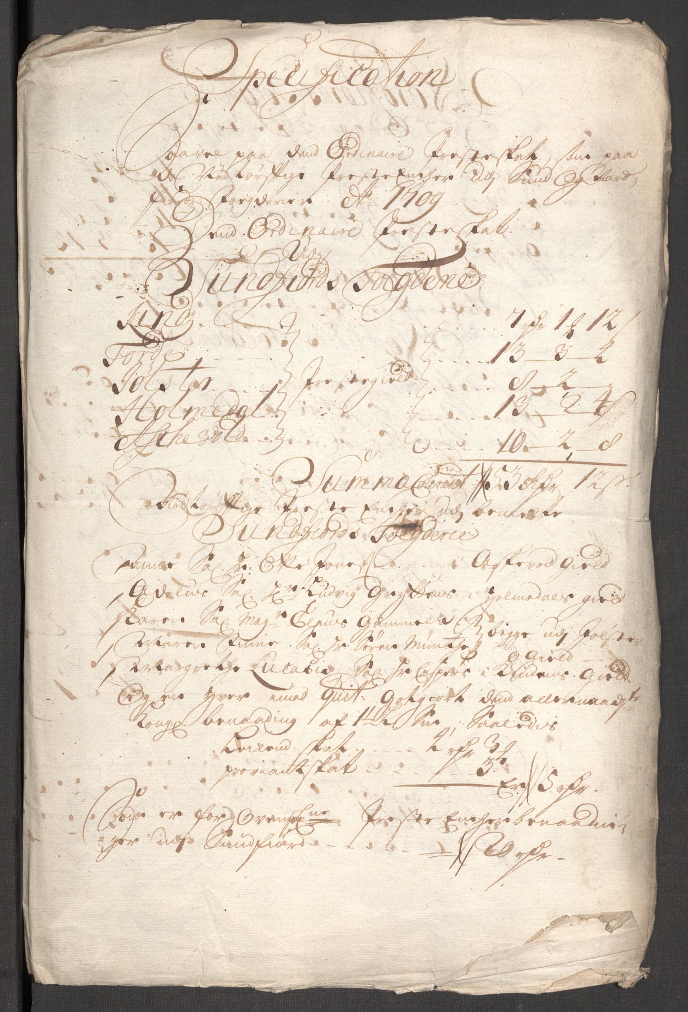 Rentekammeret inntil 1814, Reviderte regnskaper, Fogderegnskap, RA/EA-4092/R53/L3432: Fogderegnskap Sunn- og Nordfjord, 1709, s. 83