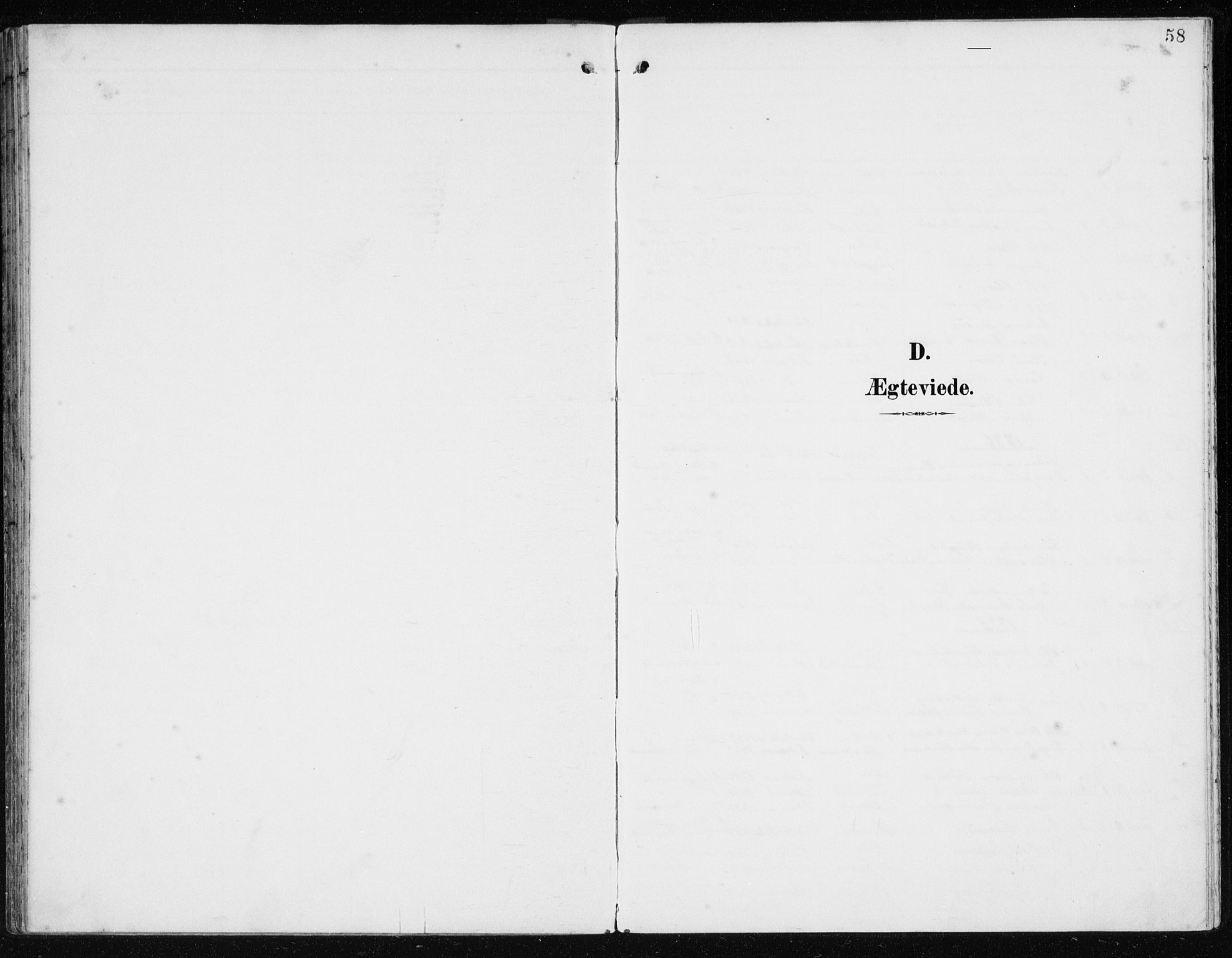 Manger sokneprestembete, SAB/A-76801/H/Hab: Klokkerbok nr. D 3, 1895-1910, s. 58