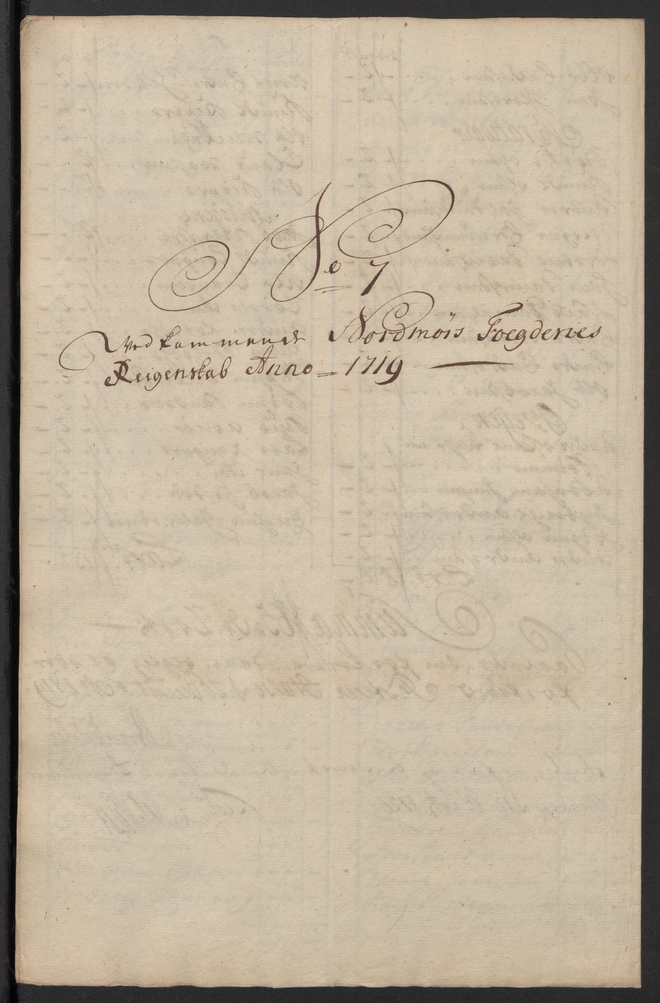 Rentekammeret inntil 1814, Reviderte regnskaper, Fogderegnskap, RA/EA-4092/R56/L3752: Fogderegnskap Nordmøre, 1719, s. 119