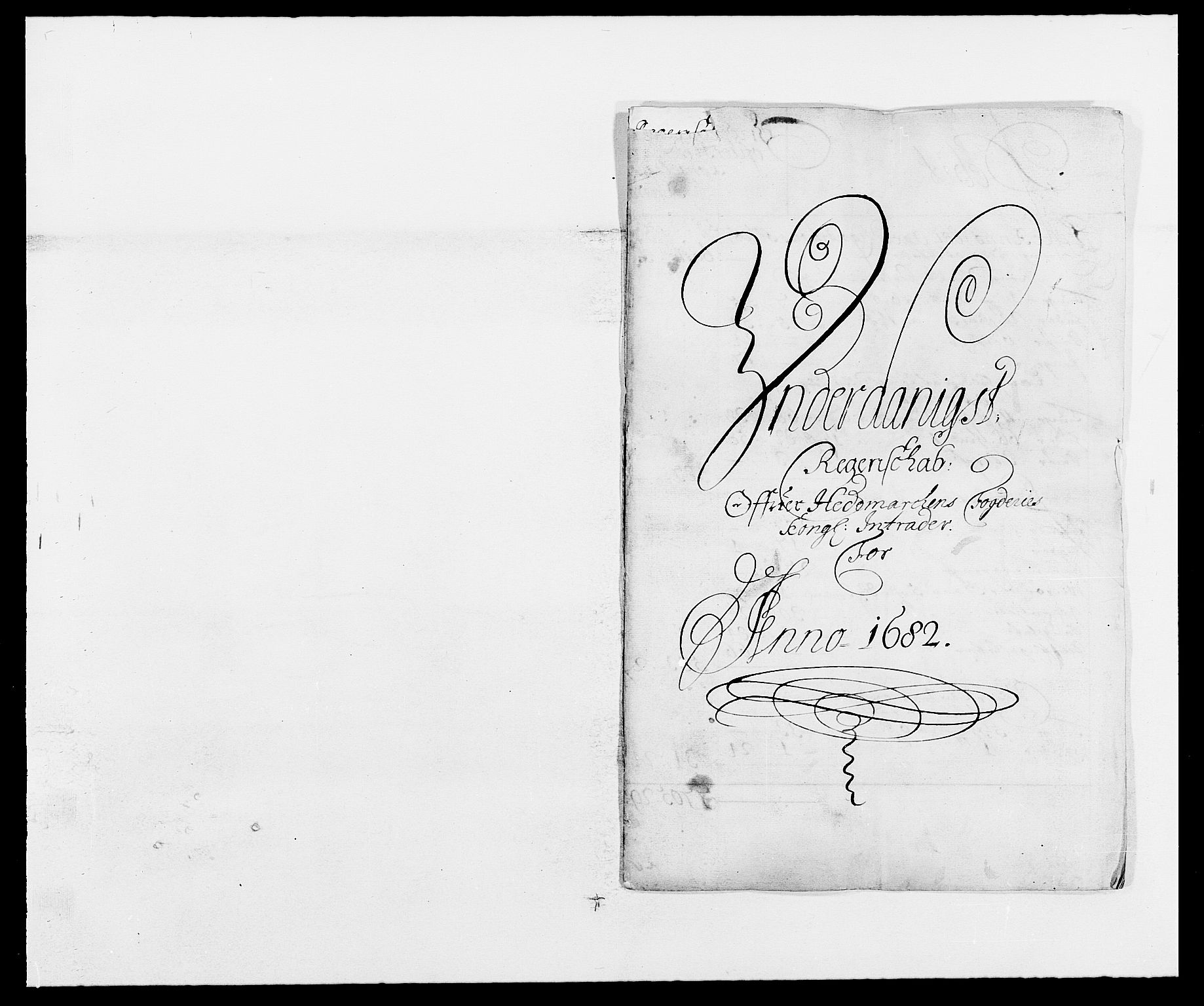 Rentekammeret inntil 1814, Reviderte regnskaper, Fogderegnskap, AV/RA-EA-4092/R16/L1022: Fogderegnskap Hedmark, 1682, s. 1