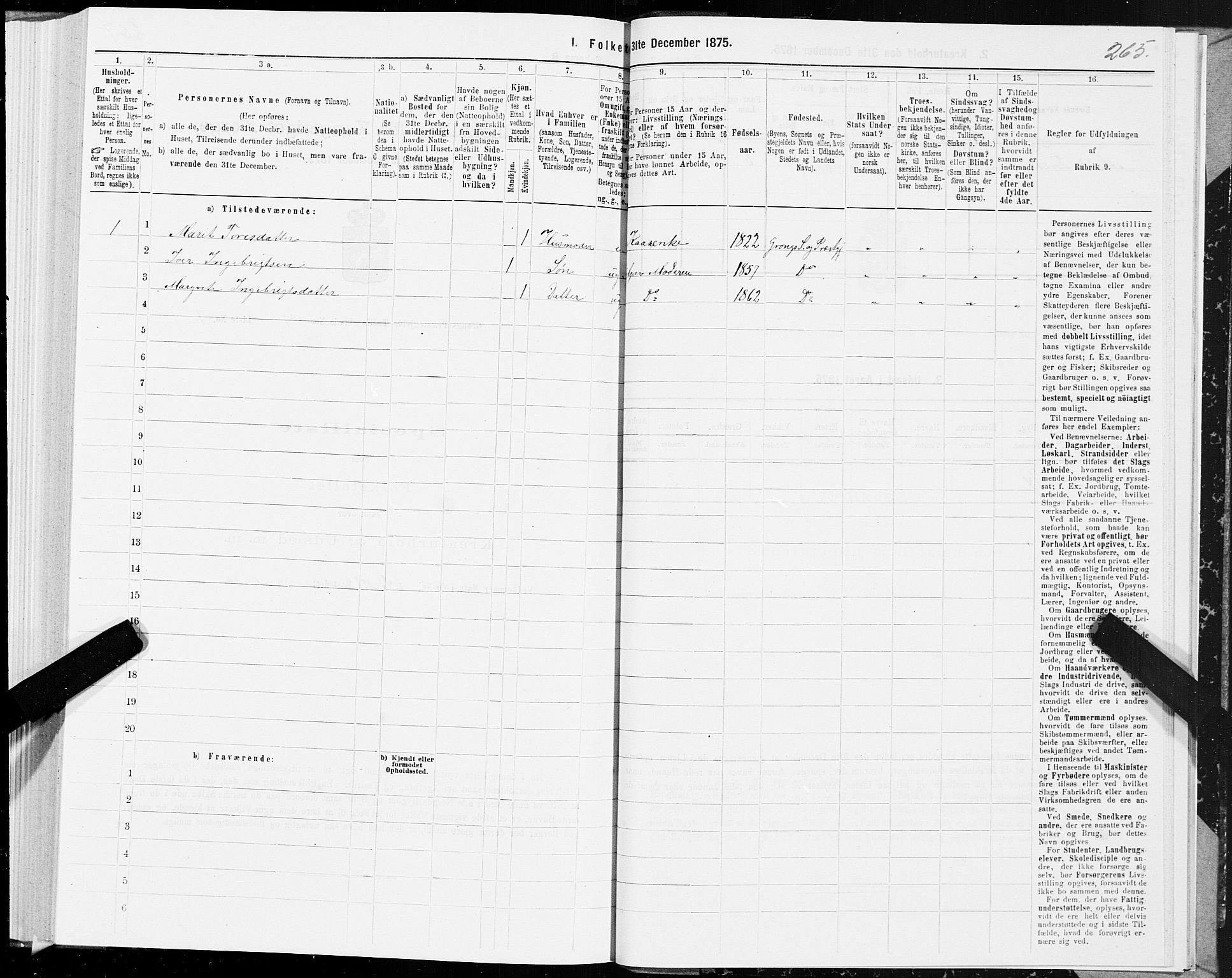 SAT, Folketelling 1875 for 1742P Grong prestegjeld, 1875, s. 4265