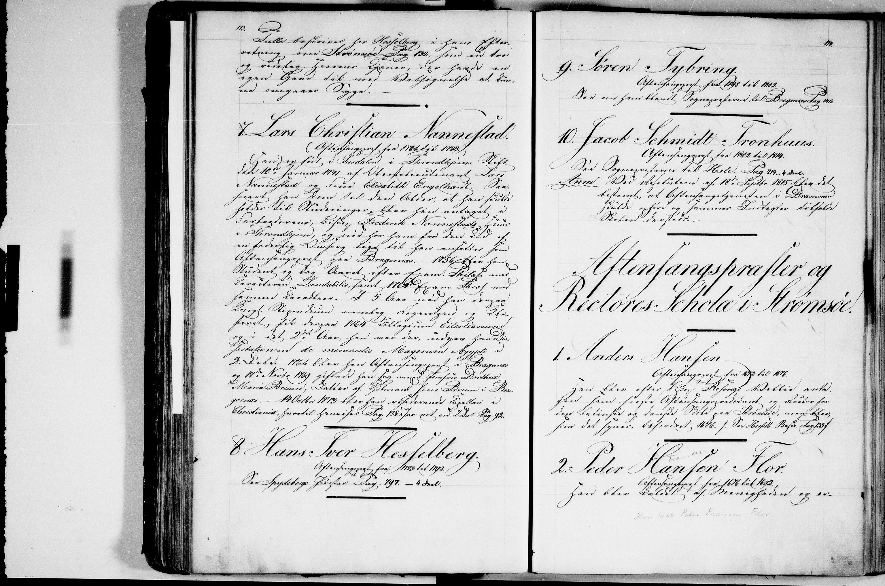 Svendsen, Bastian - etterretninger om geistligheten i Akershus stift, AV/SAO-PAO-0181/D/L0003: Etterretninger del 3