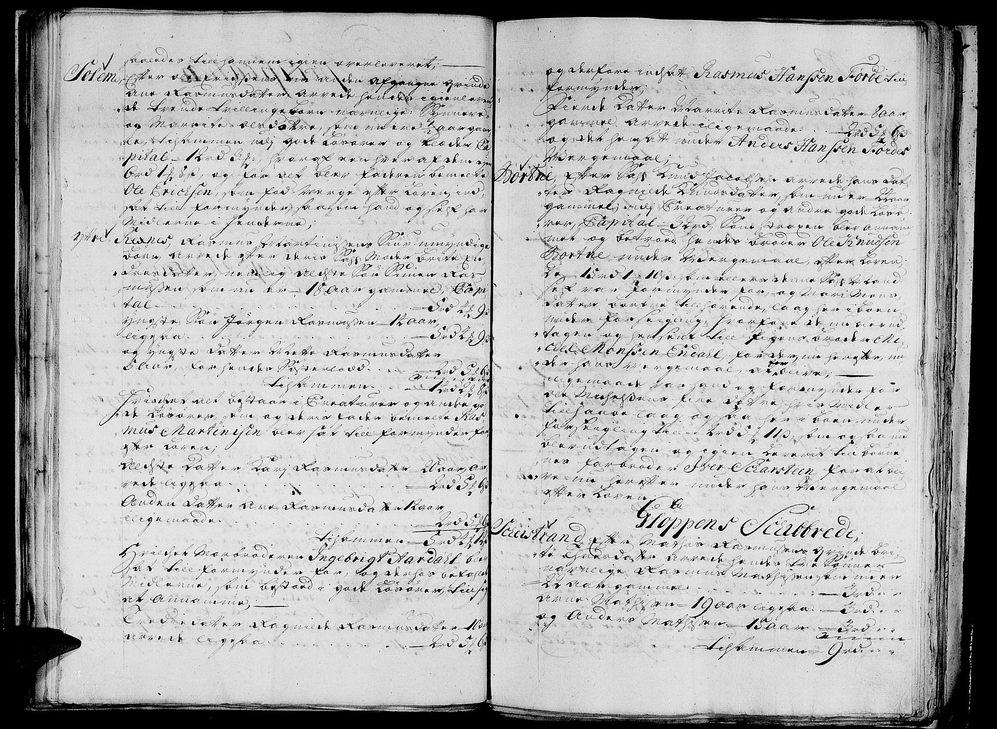 Nordfjord sorenskriveri, SAB/A-2801/04/04a/L0008: Skifteprotokollar, 1733-1744, s. 55