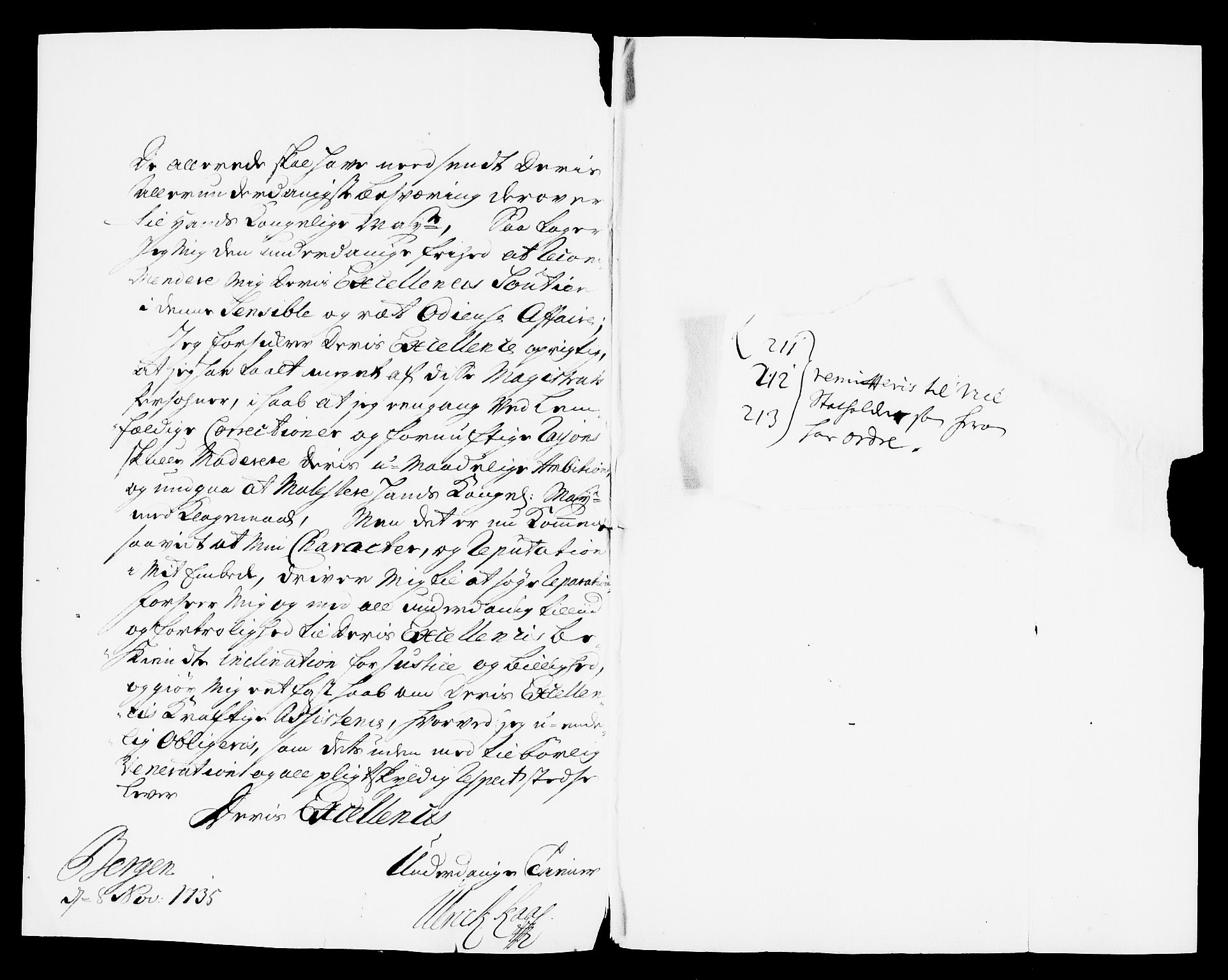 Danske Kanselli, Skapsaker, AV/RA-EA-4061/F/L0006: Skap 8, pakke 119-149B, 1610-1735, s. 151