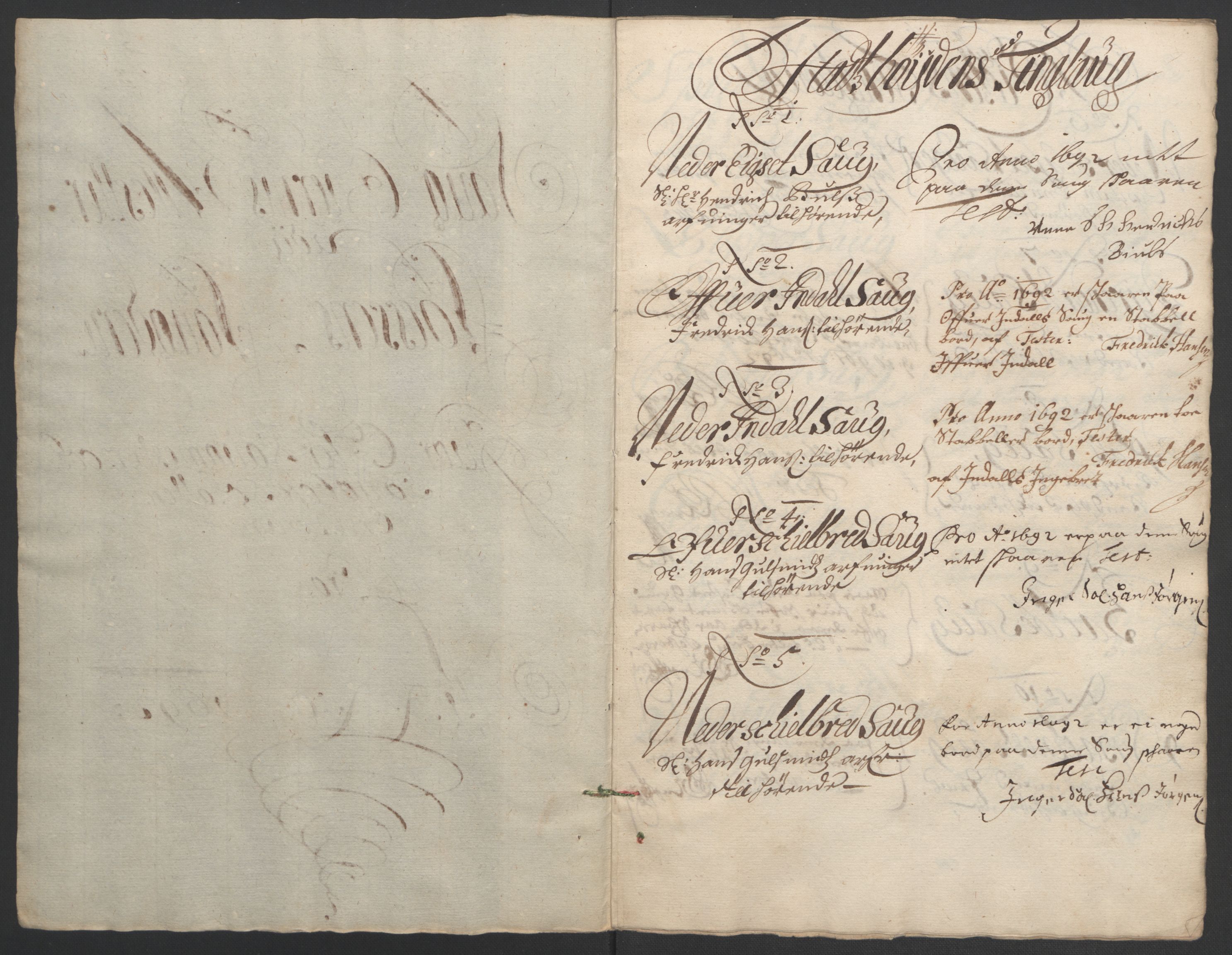 Rentekammeret inntil 1814, Reviderte regnskaper, Fogderegnskap, RA/EA-4092/R57/L3849: Fogderegnskap Fosen, 1692-1693, s. 73