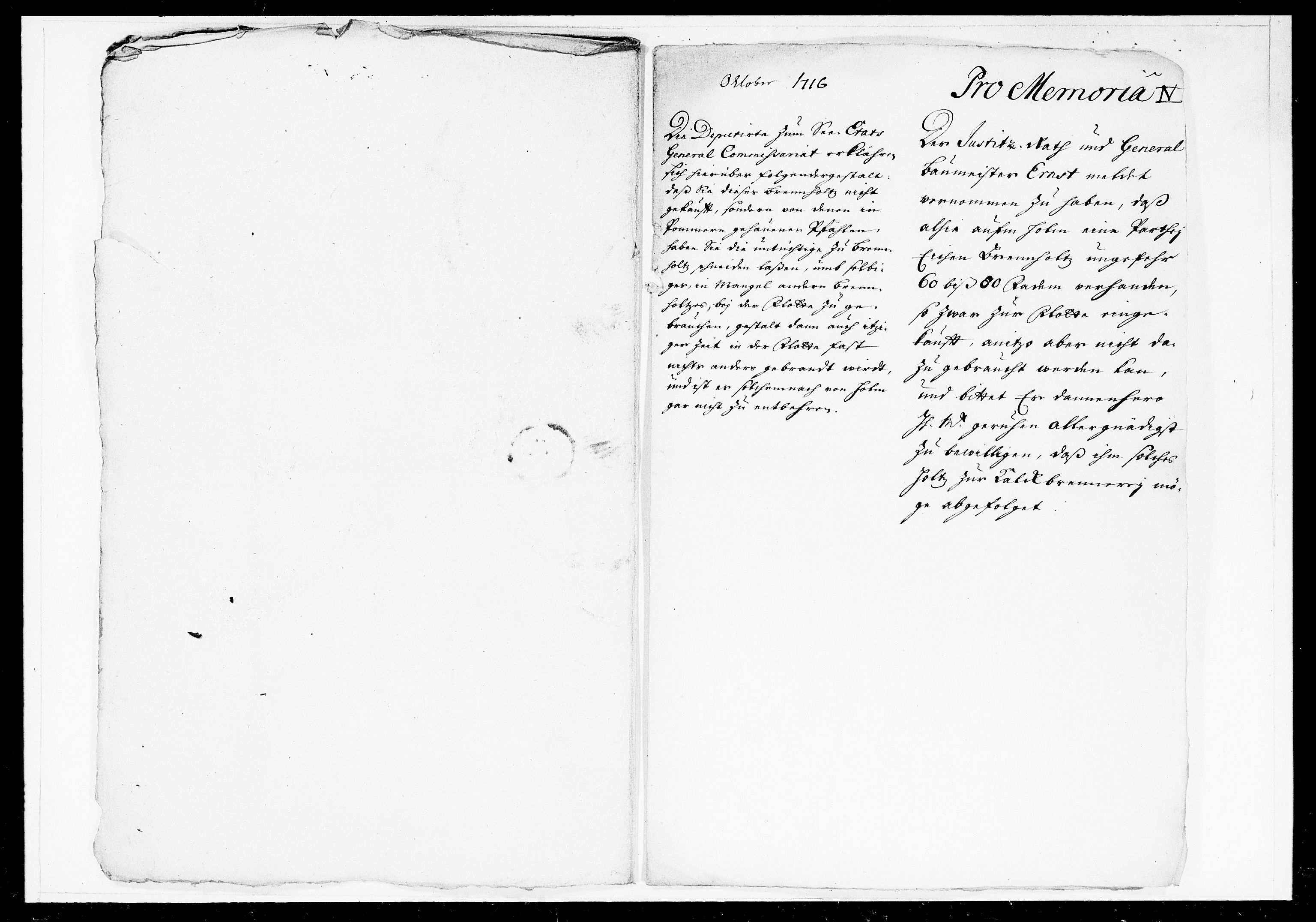 Krigskollegiet, Krigskancelliet, DRA/A-0006/-/1025-1036: Refererede sager, 1716, s. 928