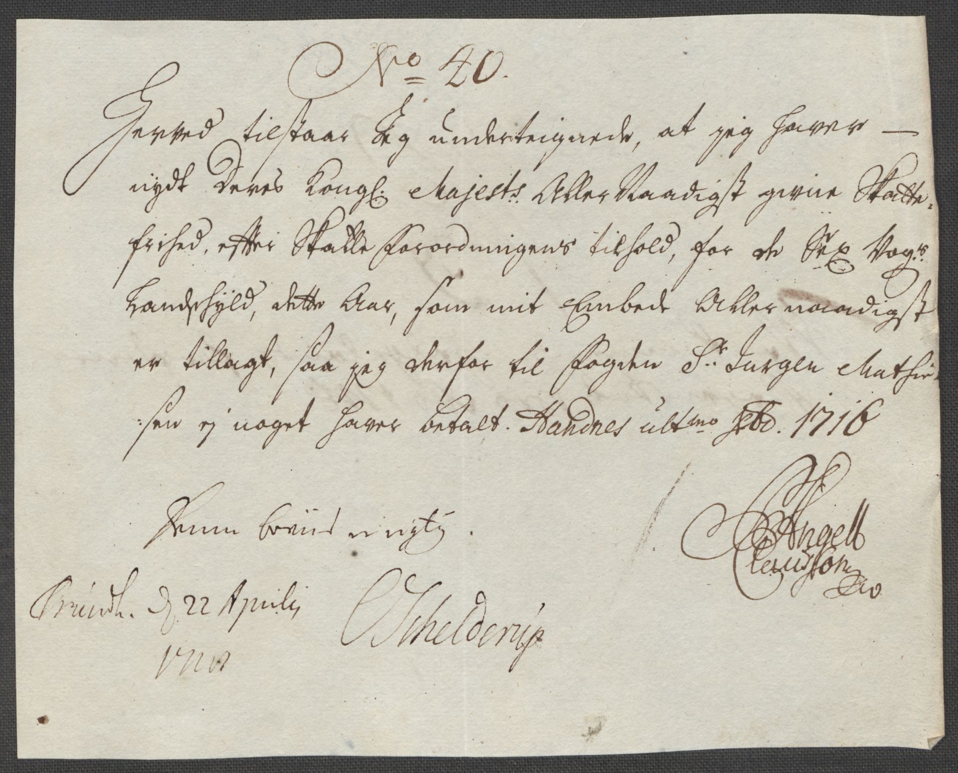 Rentekammeret inntil 1814, Reviderte regnskaper, Fogderegnskap, RA/EA-4092/R65/L4514: Fogderegnskap Helgeland, 1716, s. 271
