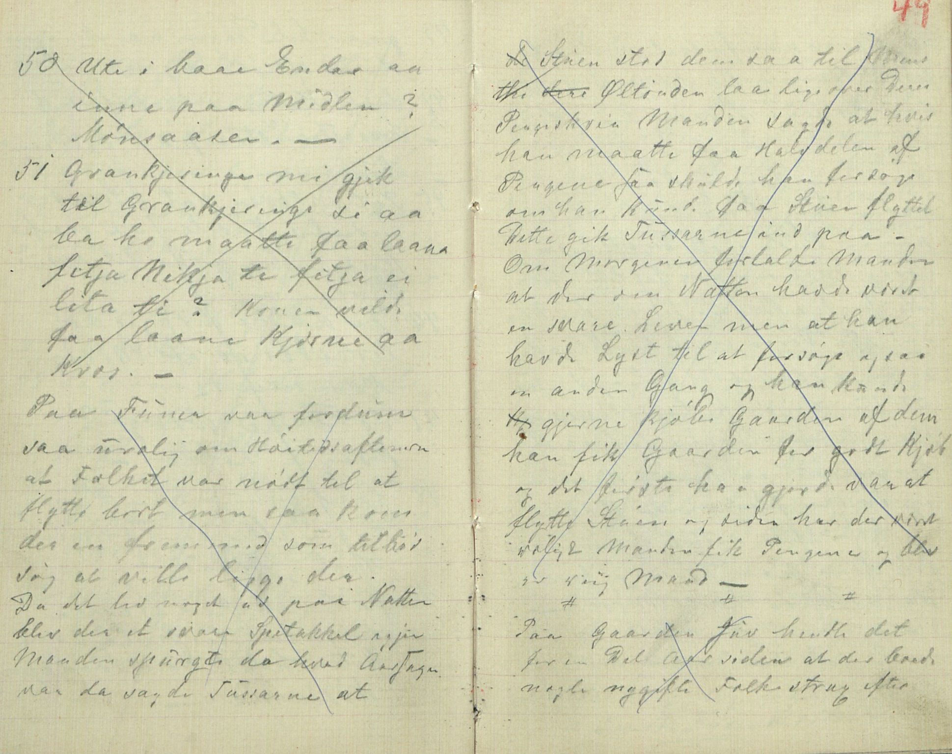 Rikard Berge, TEMU/TGM-A-1003/F/L0016/0013: 529-550 / 541 Oppskrifter av Halvor N. Tvedten, 1893, s. 48-49