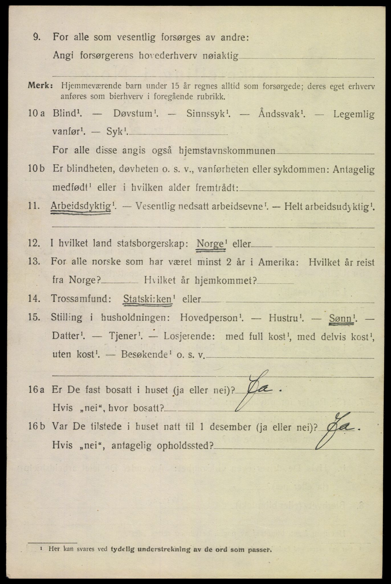 SAK, Folketelling 1920 for 1004 Flekkefjord kjøpstad, 1920, s. 5721