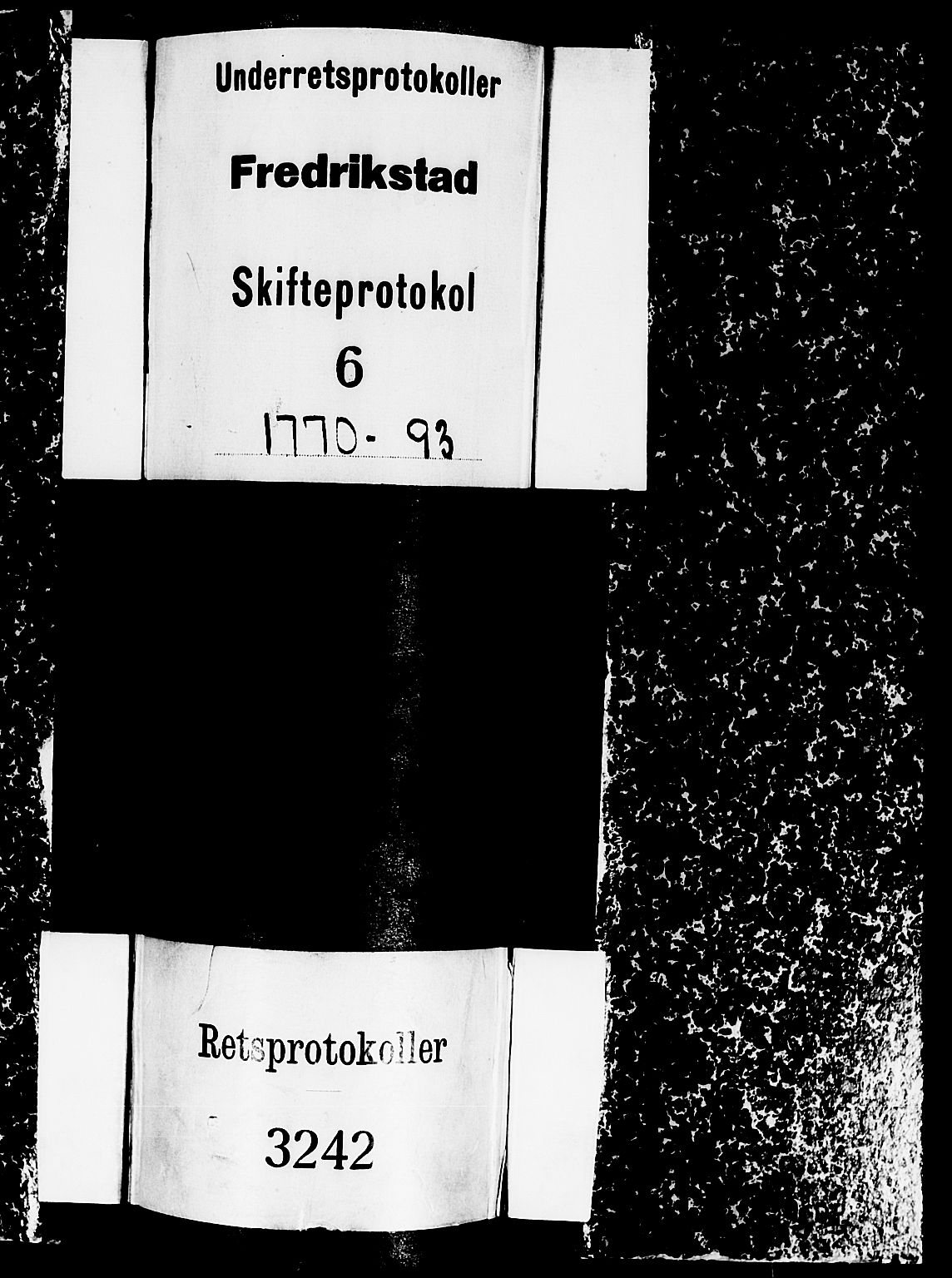 Fredrikstad byfogd, SAO/A-10473a/H/Hb/L0006: Skifteprotokoll, 1771-1793