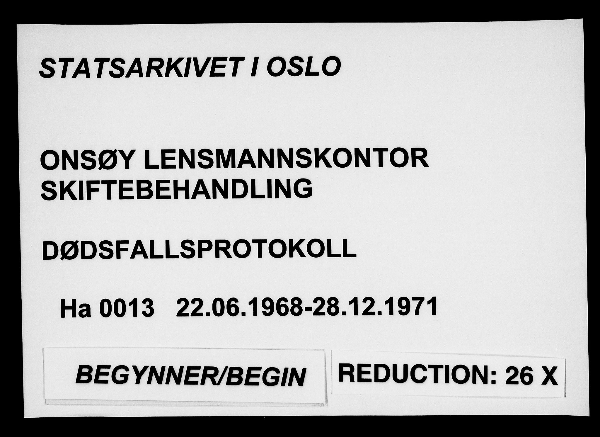 Onsøy lensmannskontor, SAO/A-10007/H/Ha/L0013: Dødsfallsprotokoll, 1968-1971