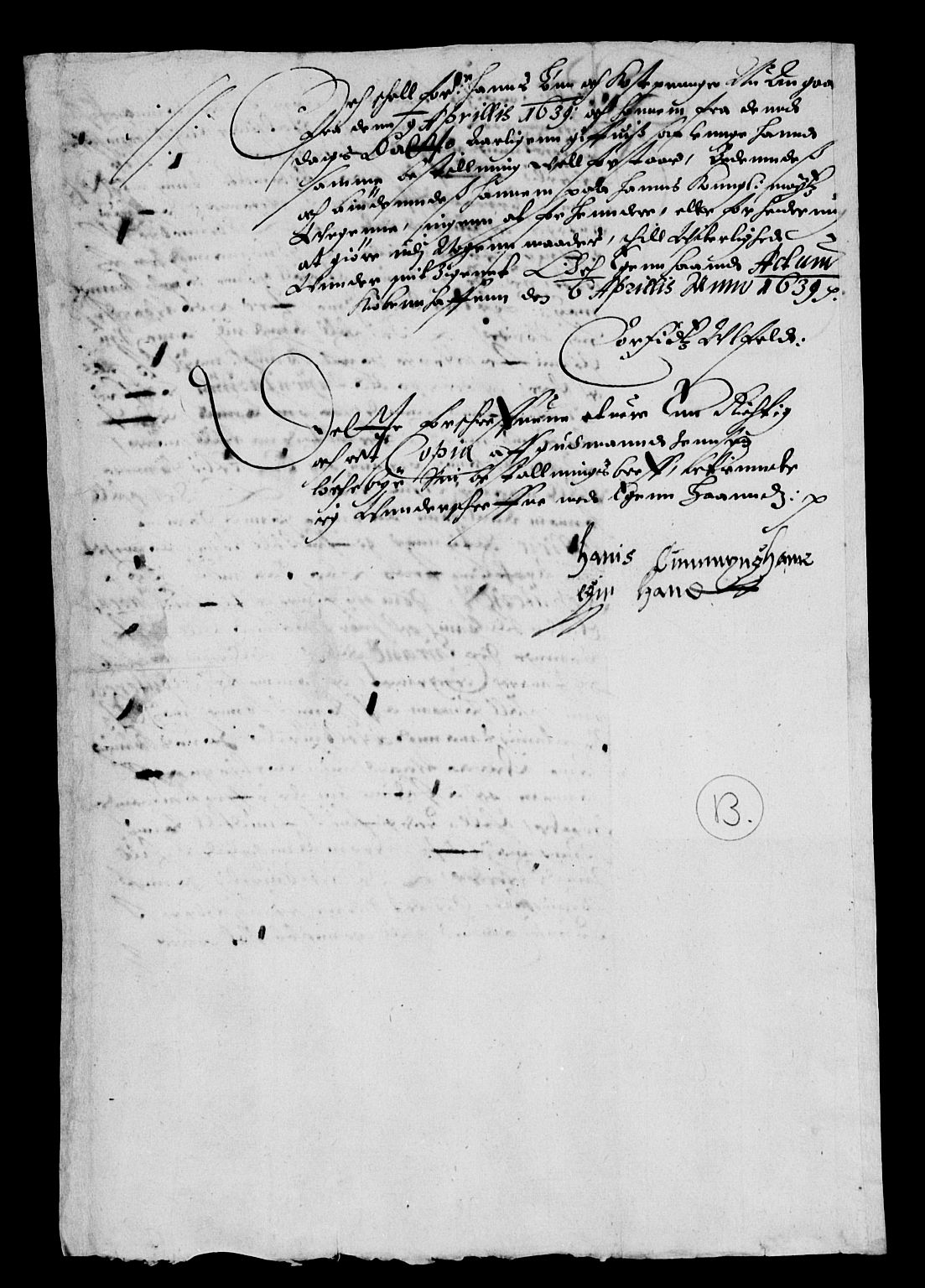 Rentekammeret inntil 1814, Reviderte regnskaper, Lensregnskaper, AV/RA-EA-5023/R/Rb/Rbæ/L0005: Vardøhus len, 1633-1645