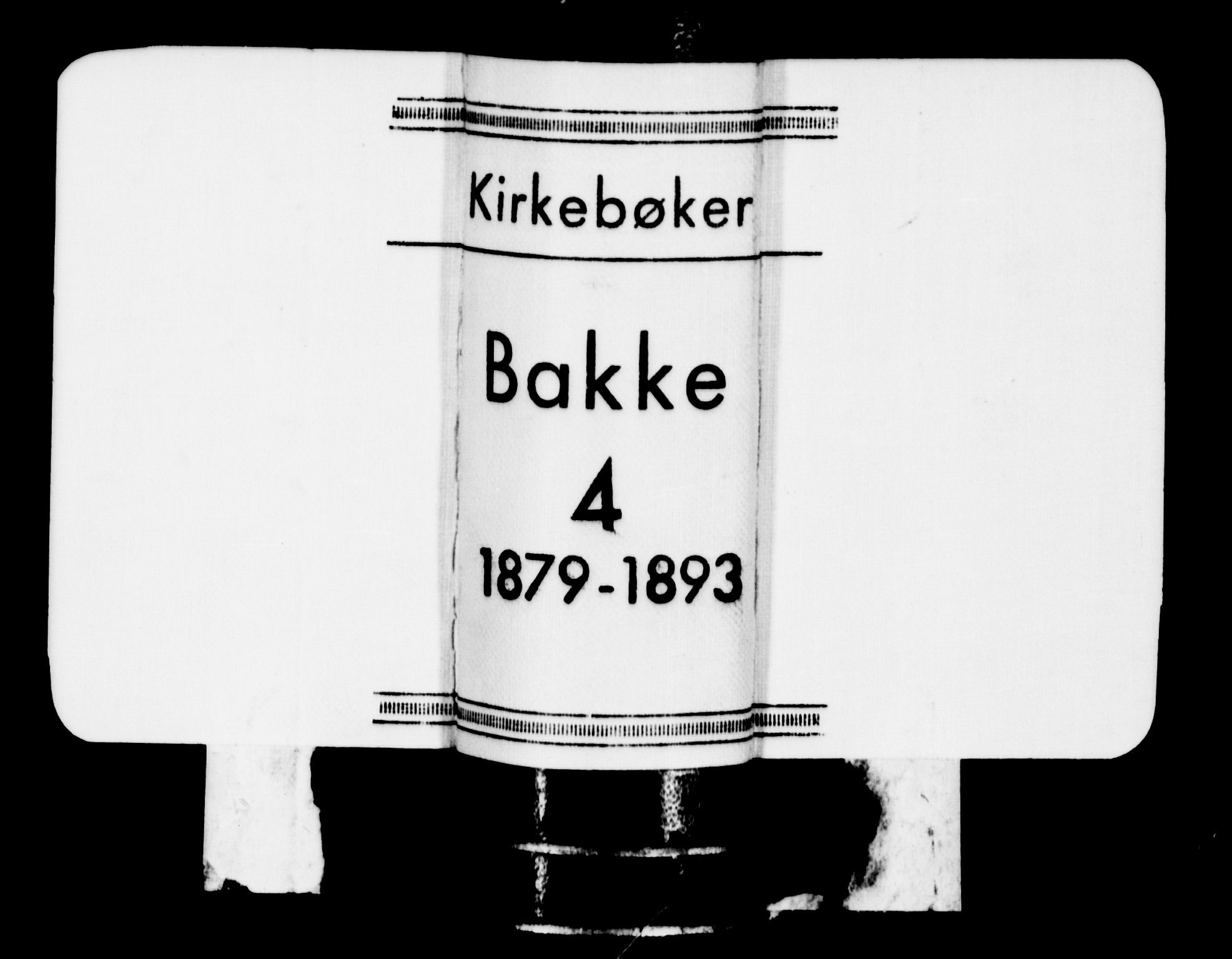 Bakke sokneprestkontor, AV/SAK-1111-0002/F/Fb/Fba/L0002: Klokkerbok nr. B 2, 1879-1893