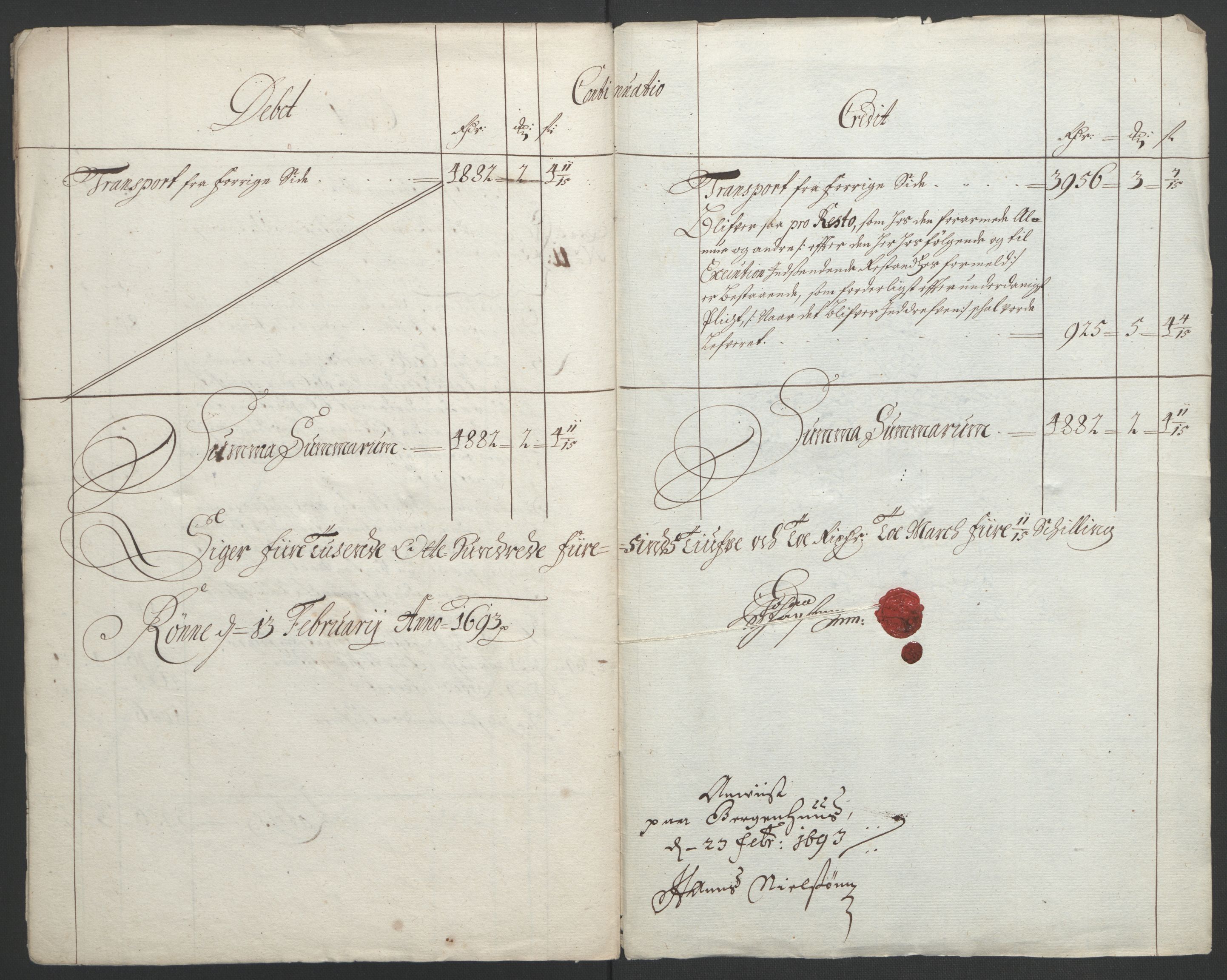 Rentekammeret inntil 1814, Reviderte regnskaper, Fogderegnskap, AV/RA-EA-4092/R52/L3306: Fogderegnskap Sogn, 1691-1692, s. 111