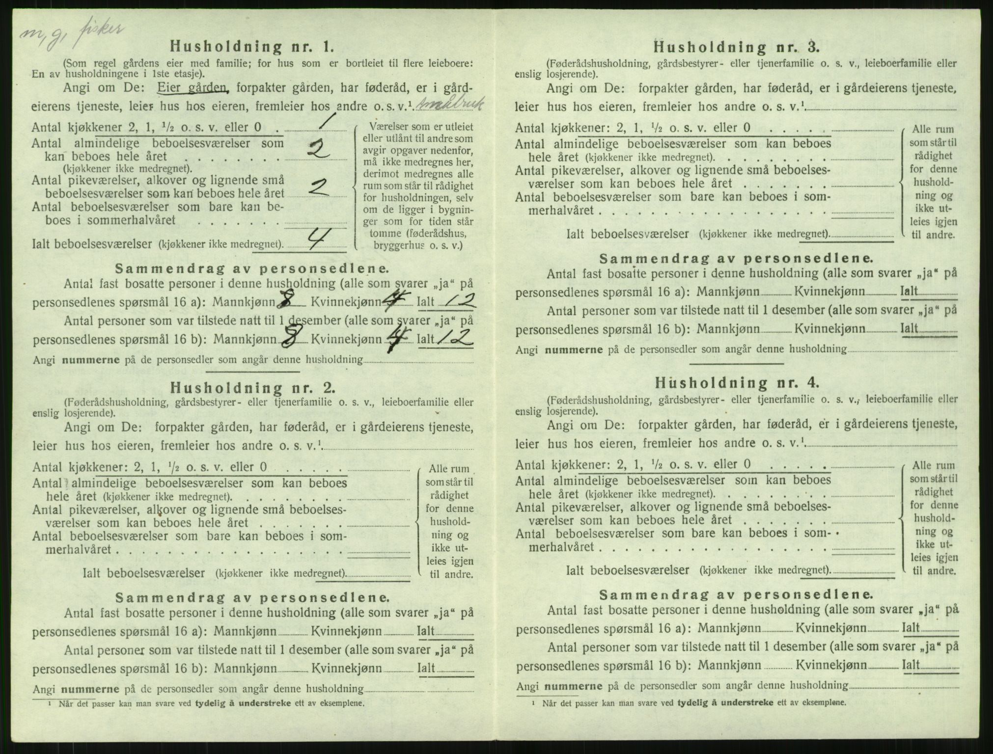 SAT, Folketelling 1920 for 1532 Giske herred, 1920, s. 407