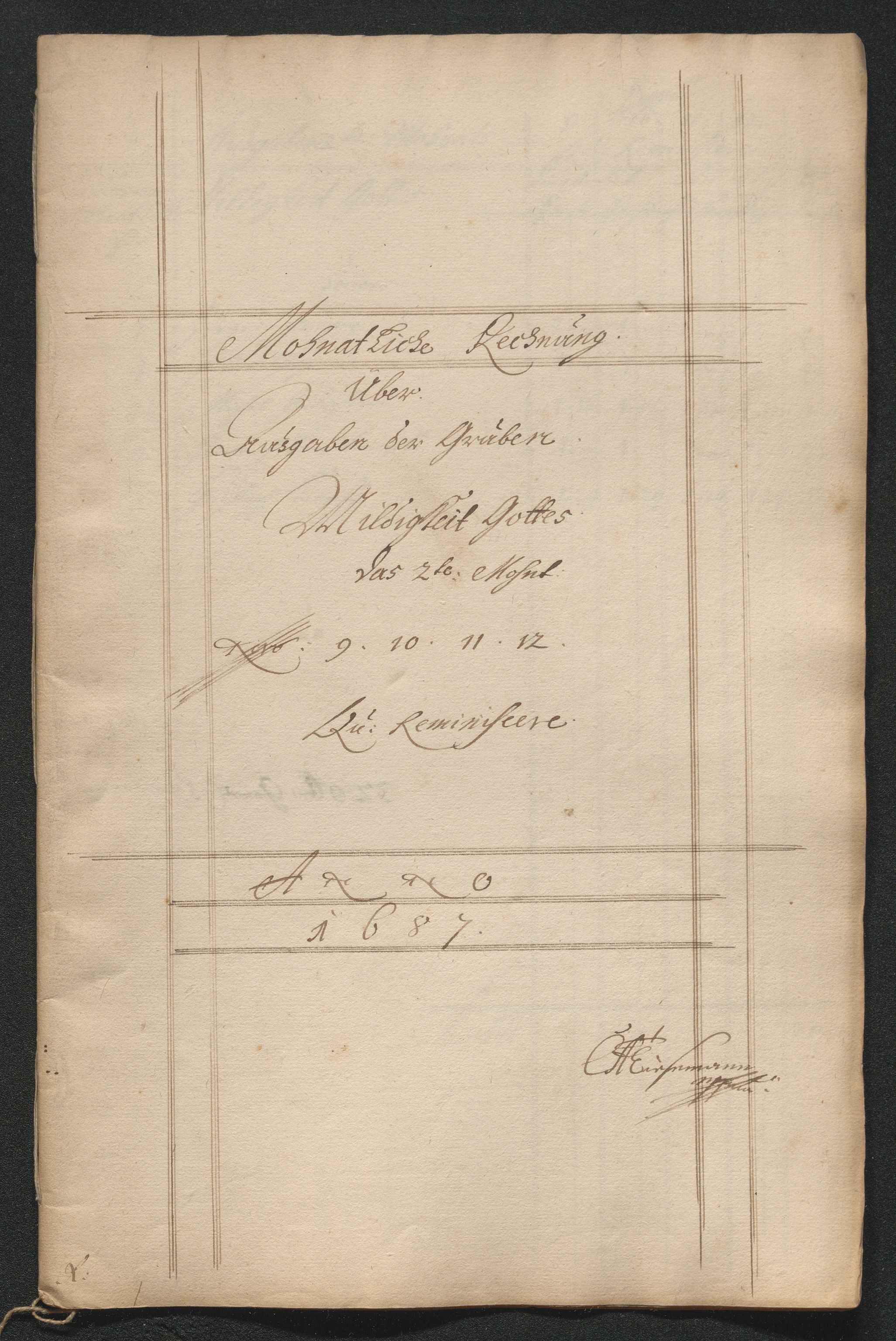 Kongsberg Sølvverk 1623-1816, SAKO/EA-3135/001/D/Dc/Dcd/L0063: Utgiftsregnskap for gruver m.m. , 1687, s. 31