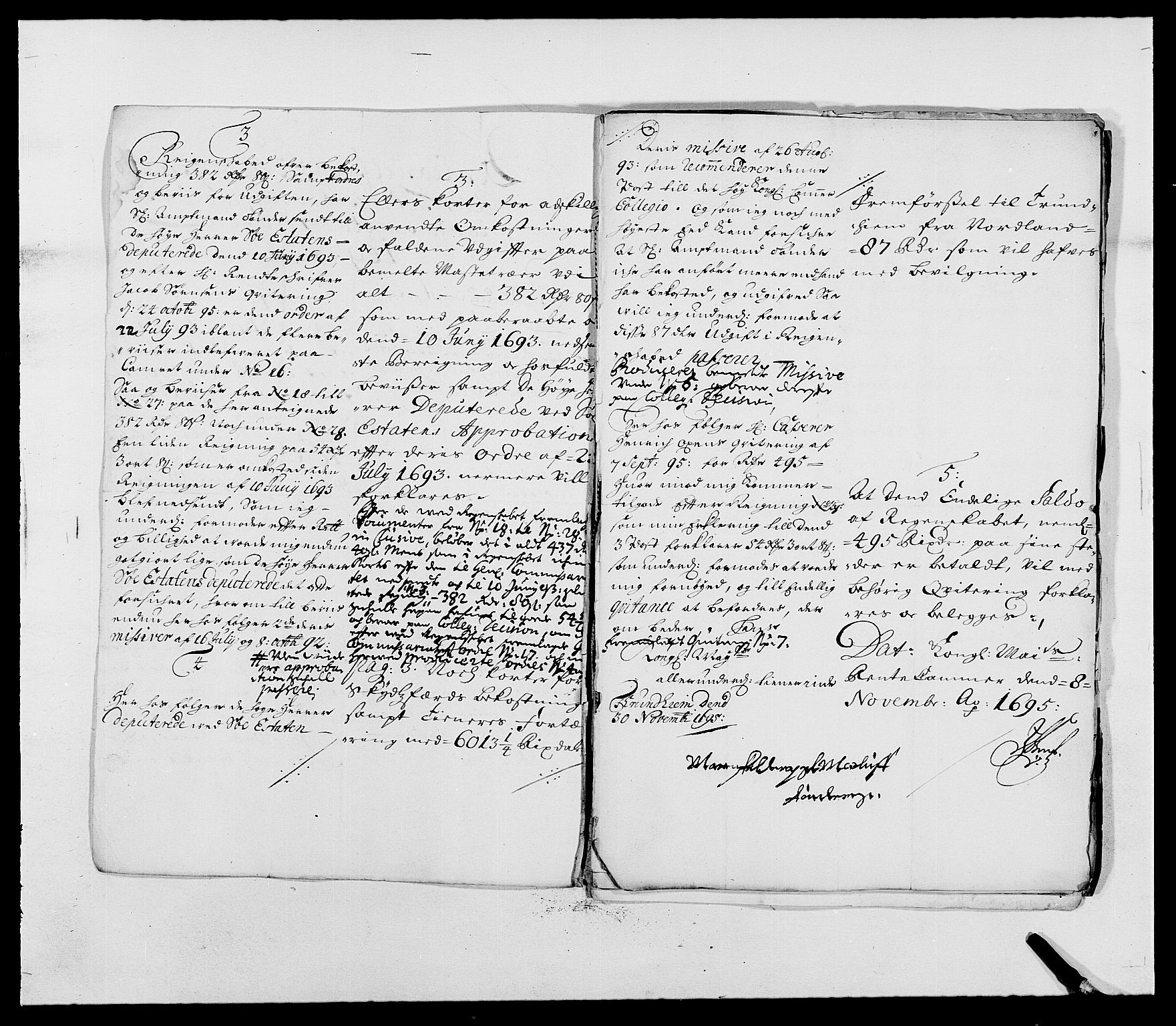 Rentekammeret inntil 1814, Reviderte regnskaper, Fogderegnskap, AV/RA-EA-4092/R68/L4751: Fogderegnskap Senja og Troms, 1690-1693, s. 264