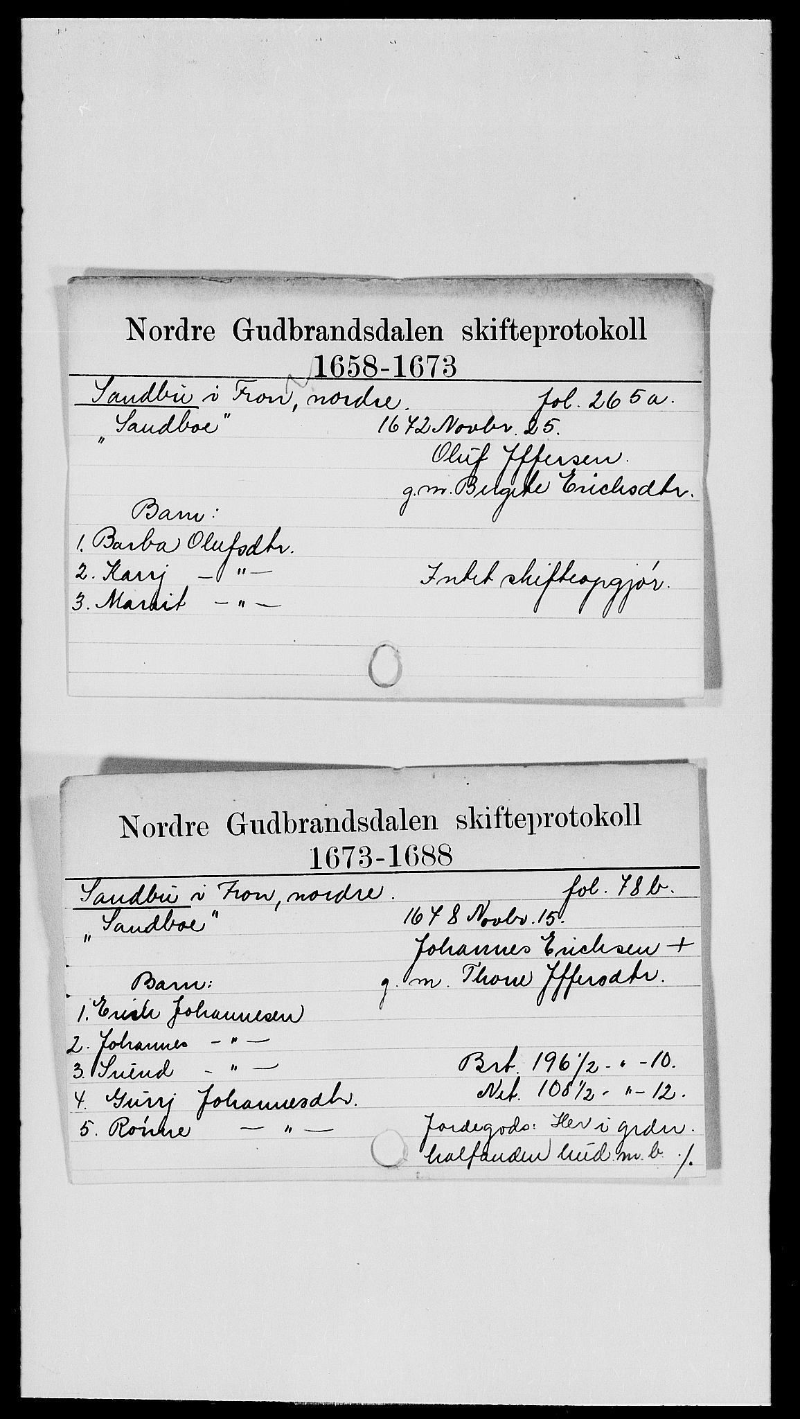 Nord-Gudbrandsdal tingrett, SAH/TING-002/J, 1658-1900, s. 18372