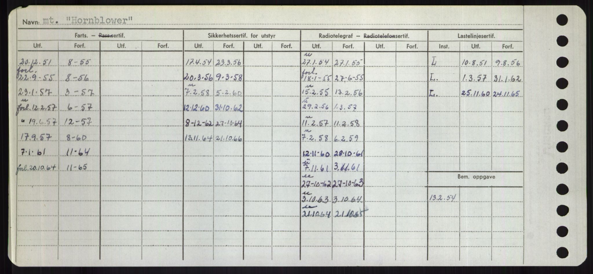 Sjøfartsdirektoratet med forløpere, Skipsmålingen, RA/S-1627/H/Hd/L0017: Fartøy, Holi-Hå, s. 82