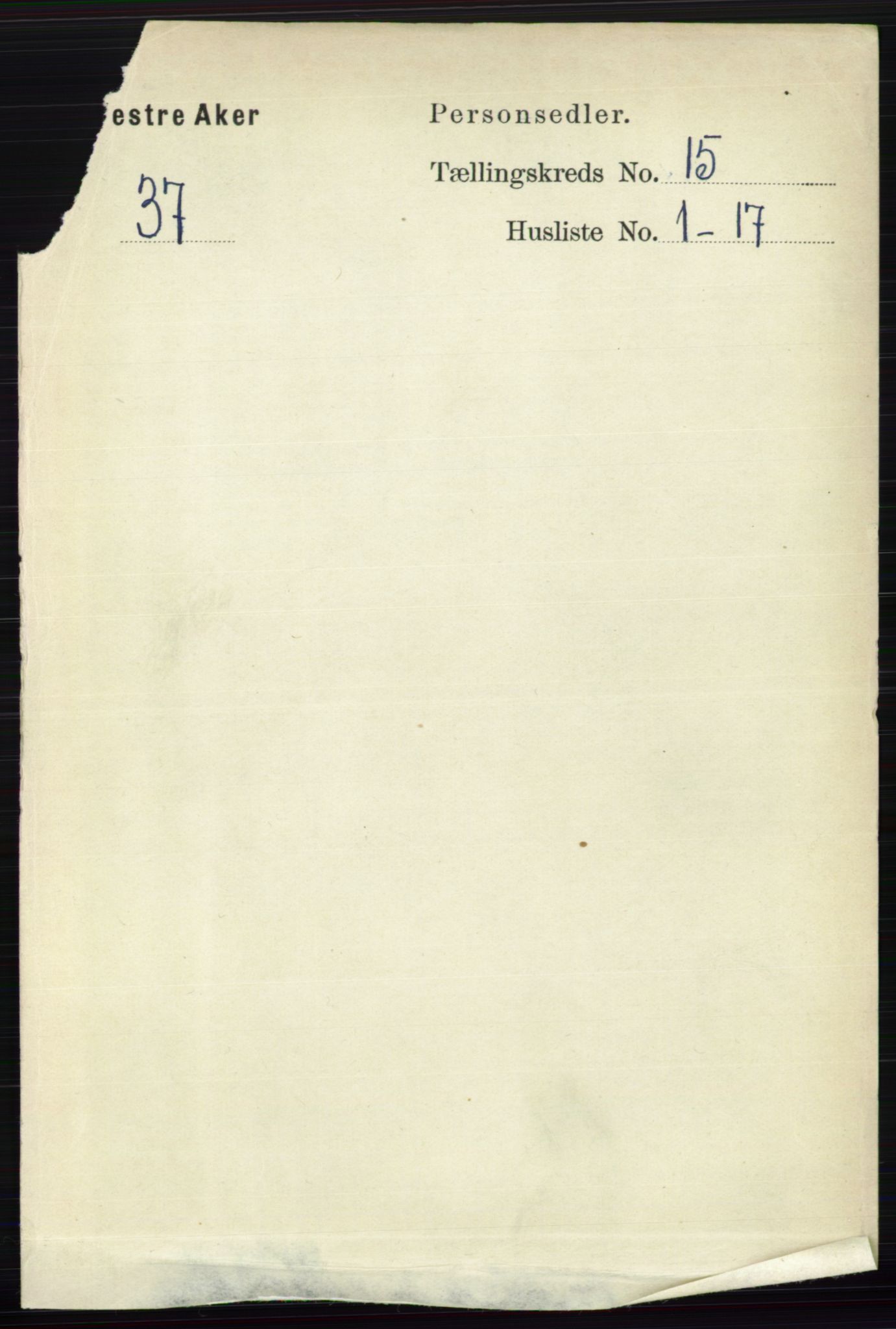 RA, Folketelling 1891 for 0218 Aker herred, 1891, s. 13322