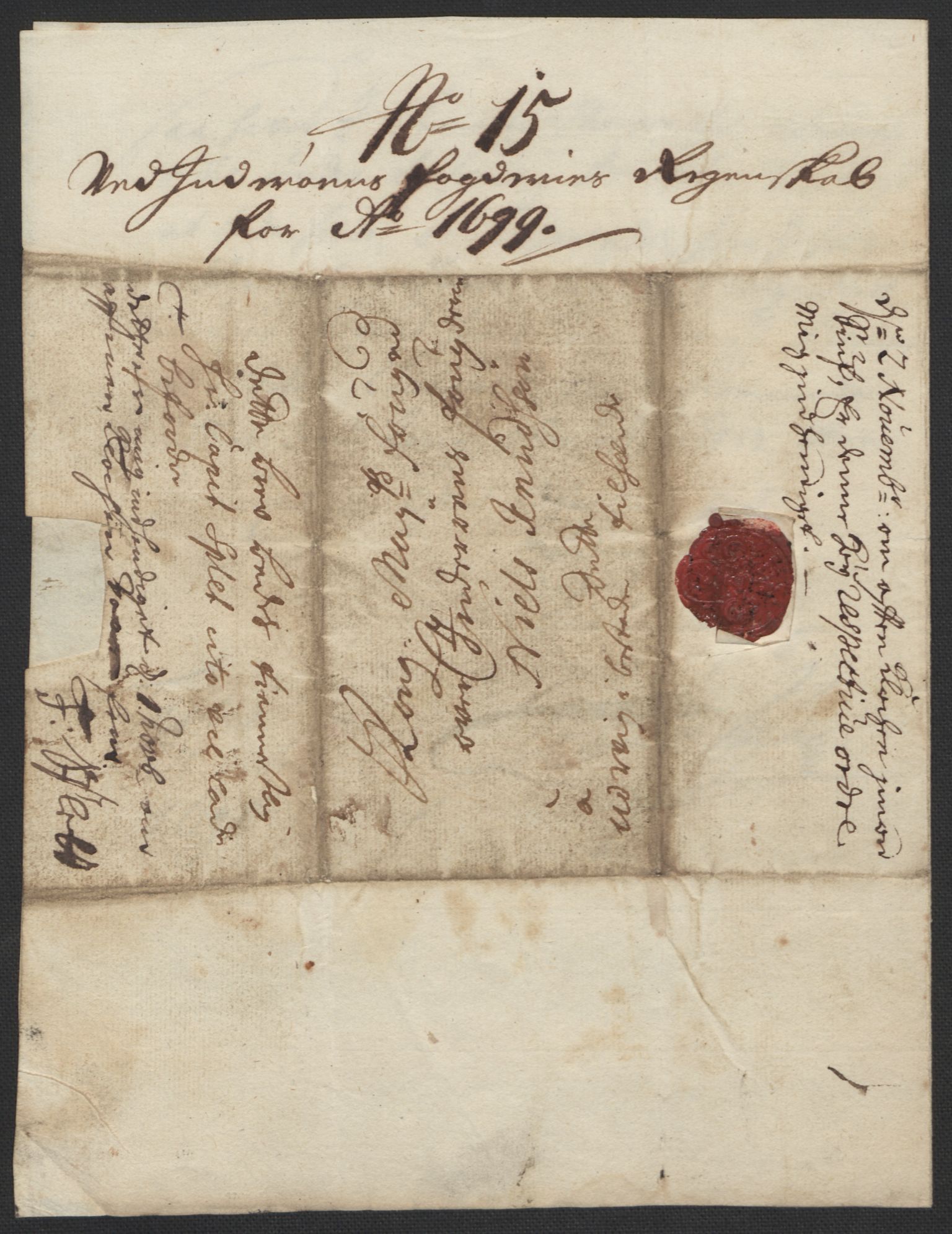 Rentekammeret inntil 1814, Reviderte regnskaper, Fogderegnskap, RA/EA-4092/R63/L4310: Fogderegnskap Inderøy, 1698-1699, s. 411