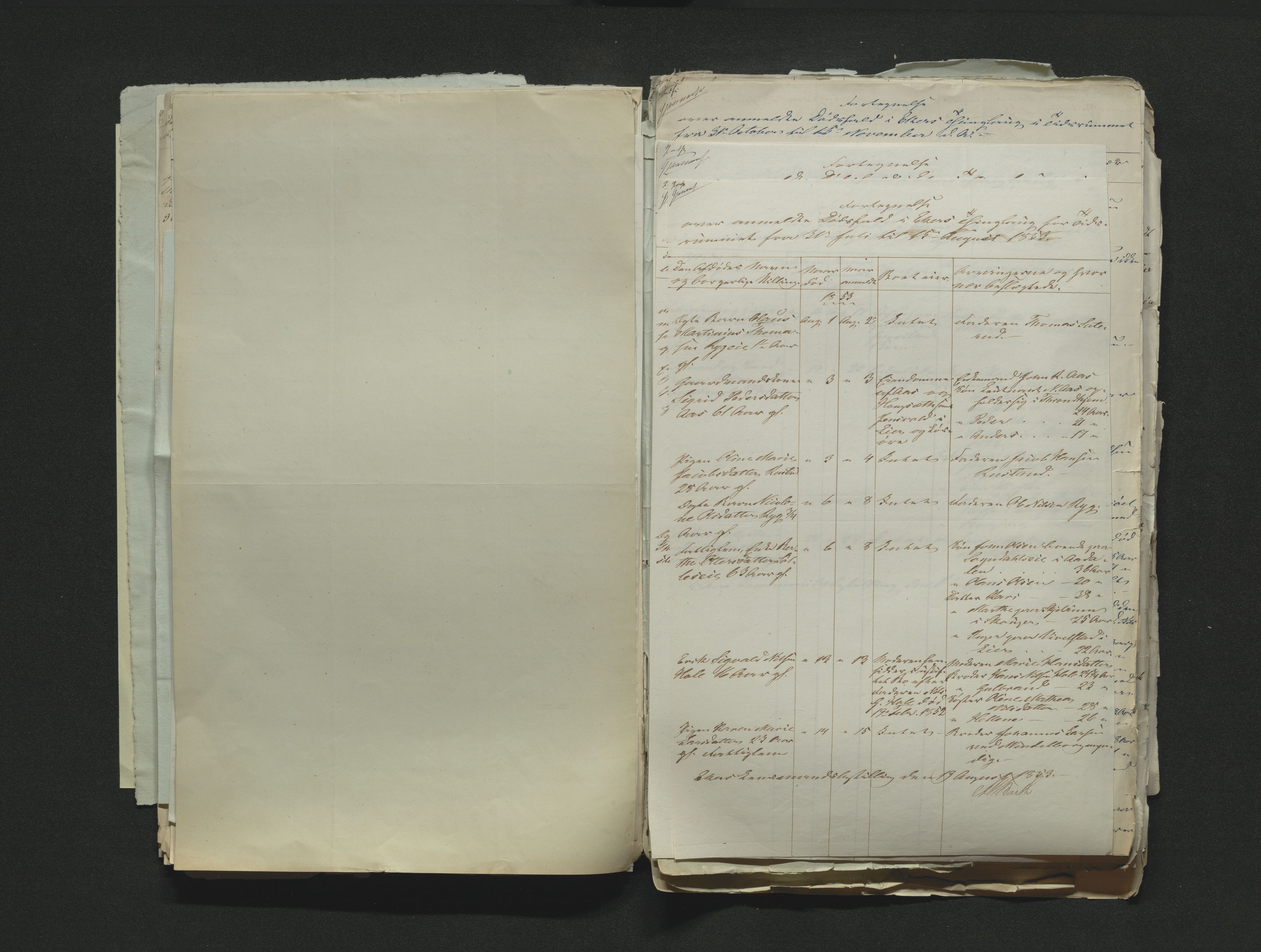 Eiker, Modum og Sigdal sorenskriveri, AV/SAKO-A-123/H/Ha/Hab/L0008: Dødsfallsmeldinger, 1850-1853