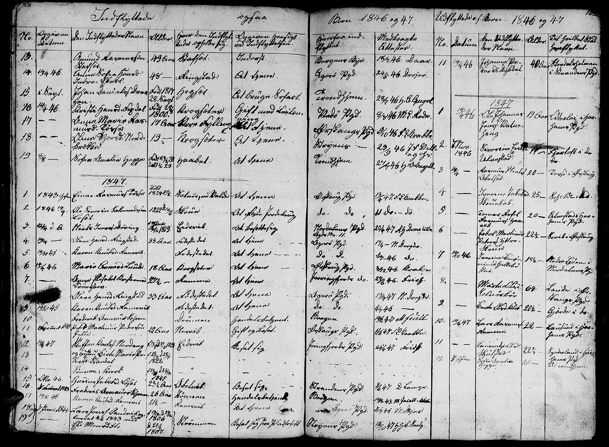 Ministerialprotokoller, klokkerbøker og fødselsregistre - Møre og Romsdal, SAT/A-1454/524/L0362: Klokkerbok nr. 524C03, 1840-1854, s. 163