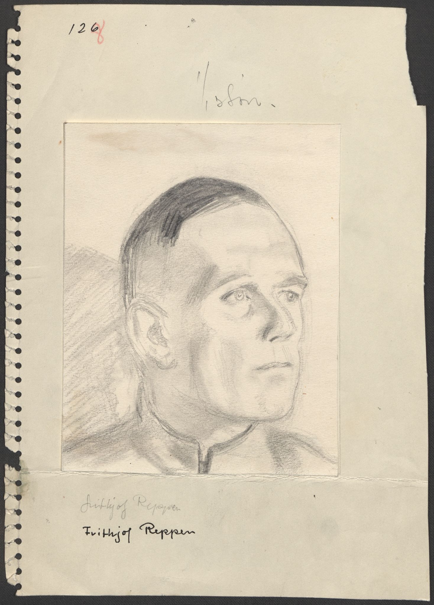 Grøgaard, Joachim, RA/PA-1773/F/L0002: Tegninger og tekster, 1942-1945, s. 45