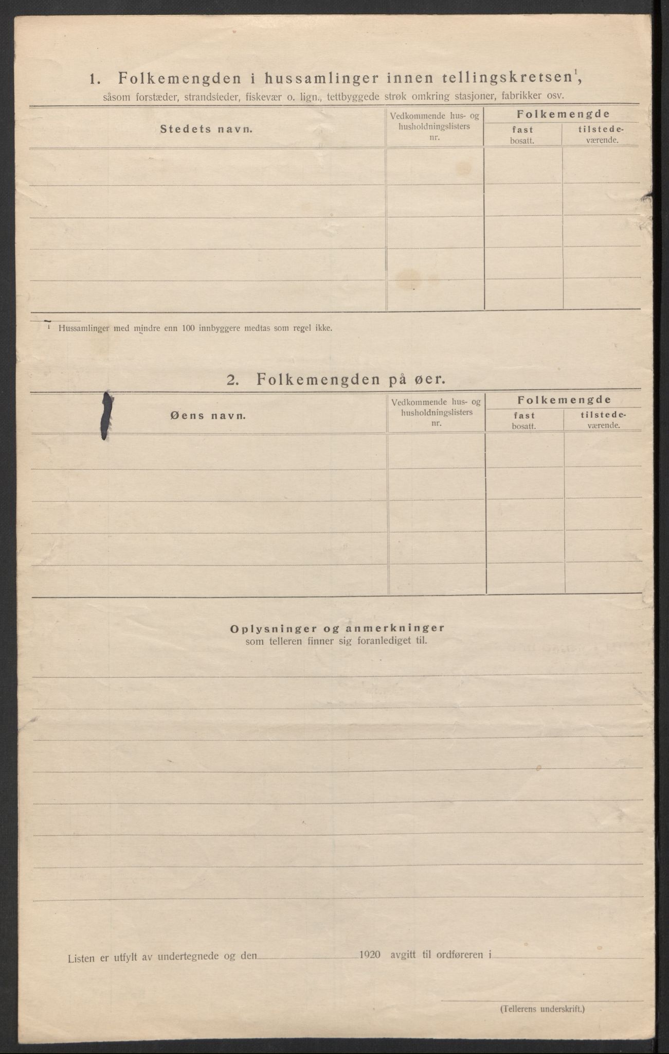 SAH, Folketelling 1920 for 0540 Sør-Aurdal herred, 1920, s. 48