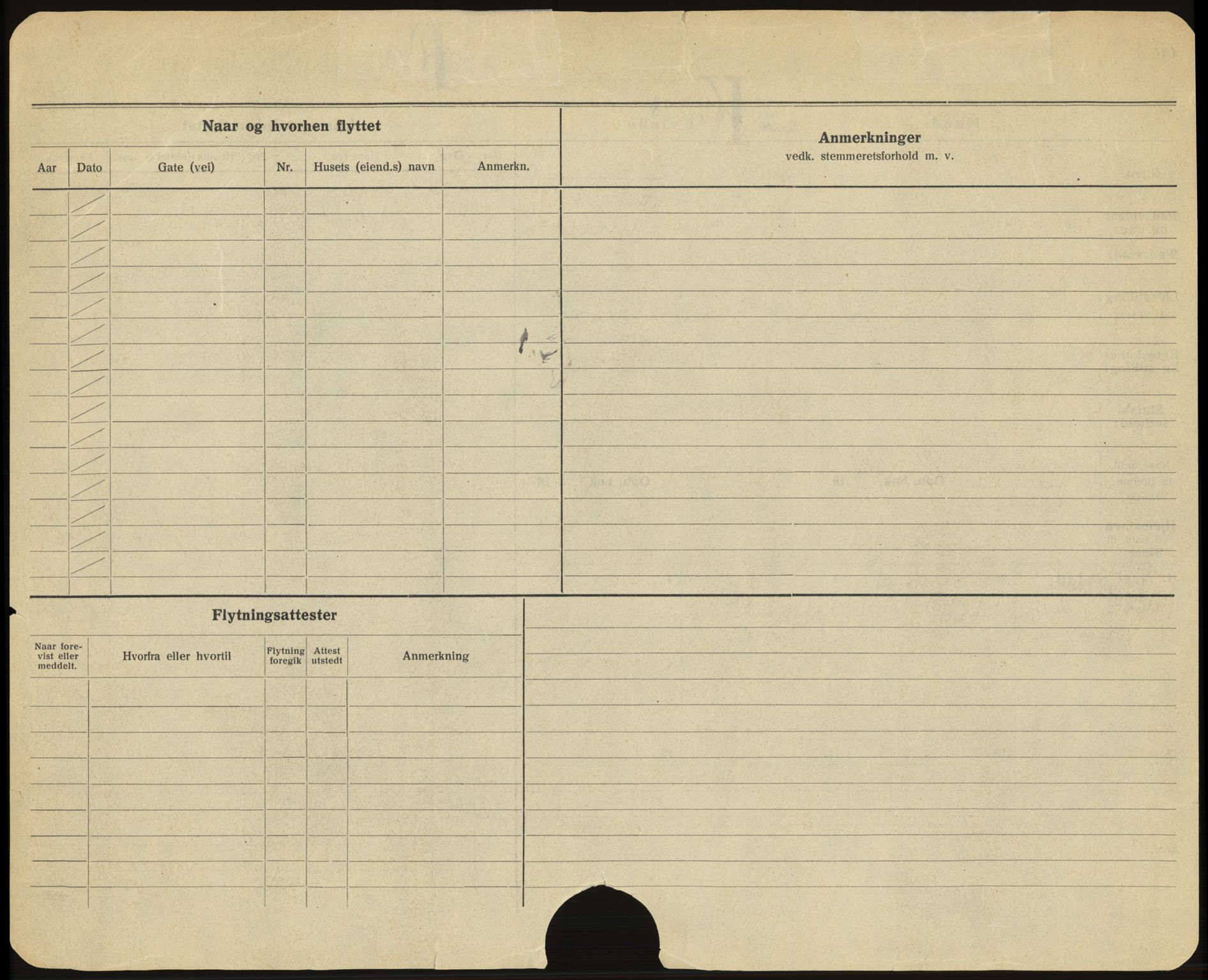 Bærum folkeregister, AV/SAO-A-10504/F/L0002: Utflyttede, 1923