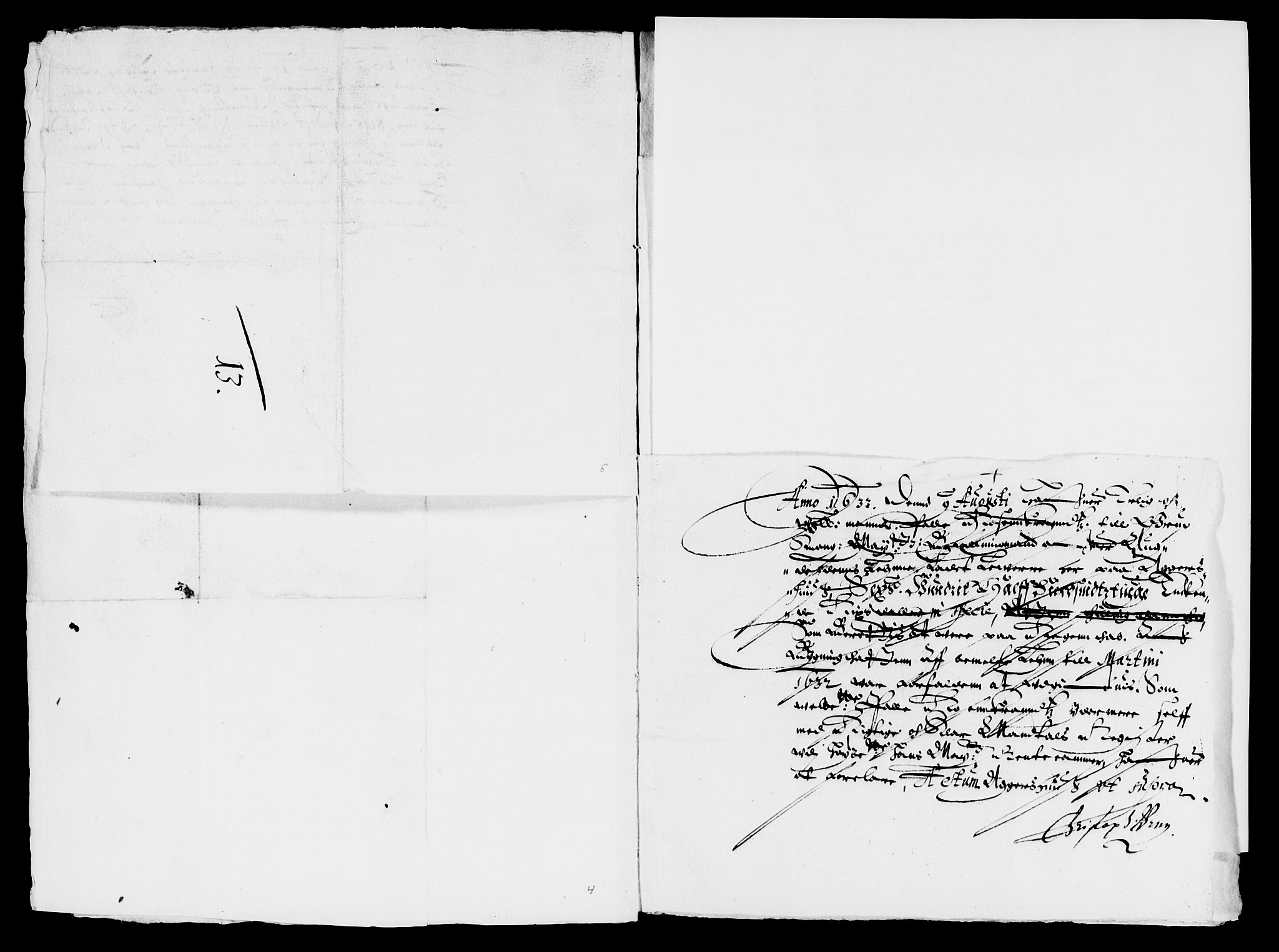 Rentekammeret inntil 1814, Reviderte regnskaper, Lensregnskaper, AV/RA-EA-5023/R/Rb/Rbq/L0023: Nedenes len. Mandals len. Råbyggelag., 1633-1635