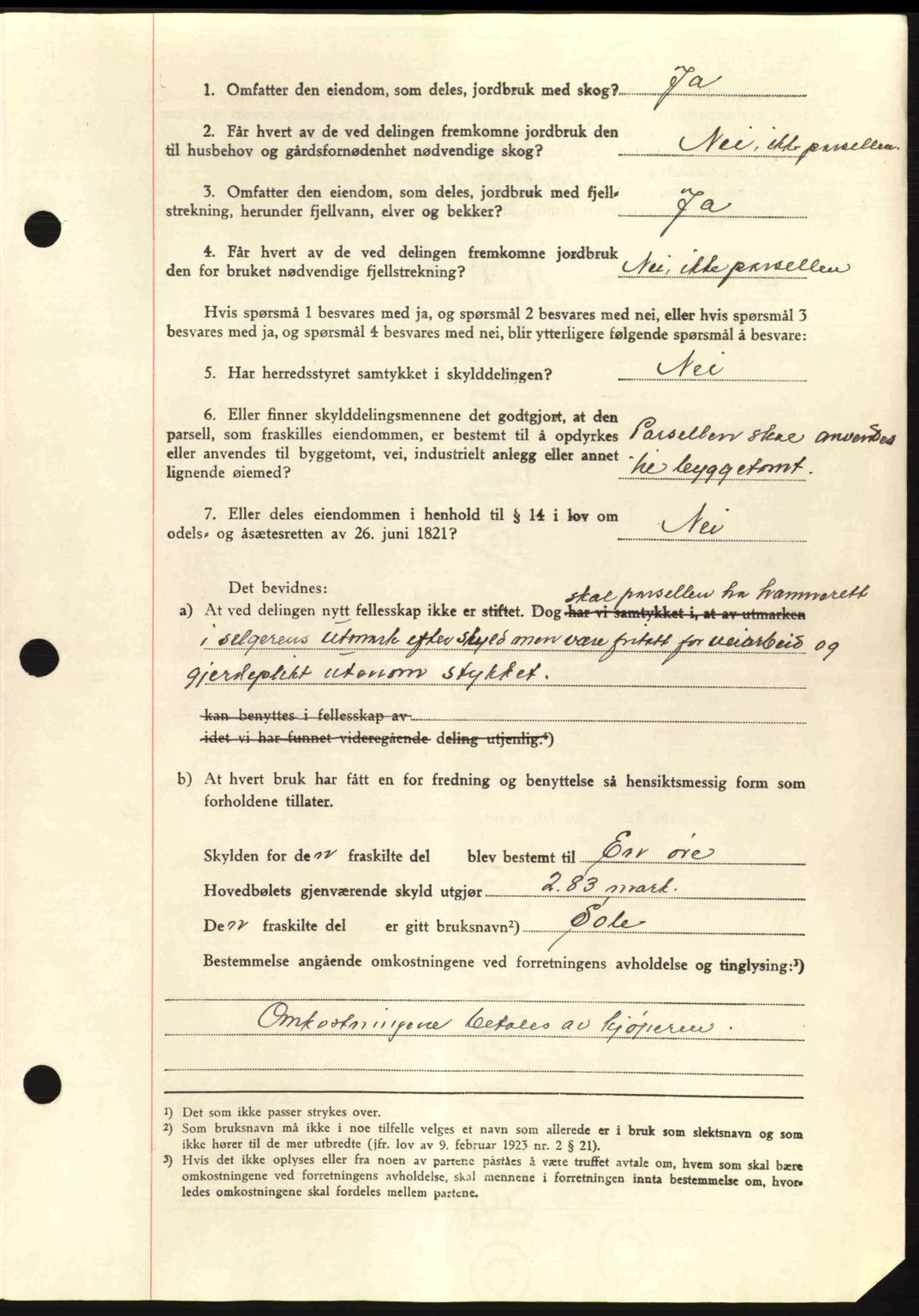 Romsdal sorenskriveri, AV/SAT-A-4149/1/2/2C: Pantebok nr. A8, 1939-1940, Dagboknr: 1198/1940