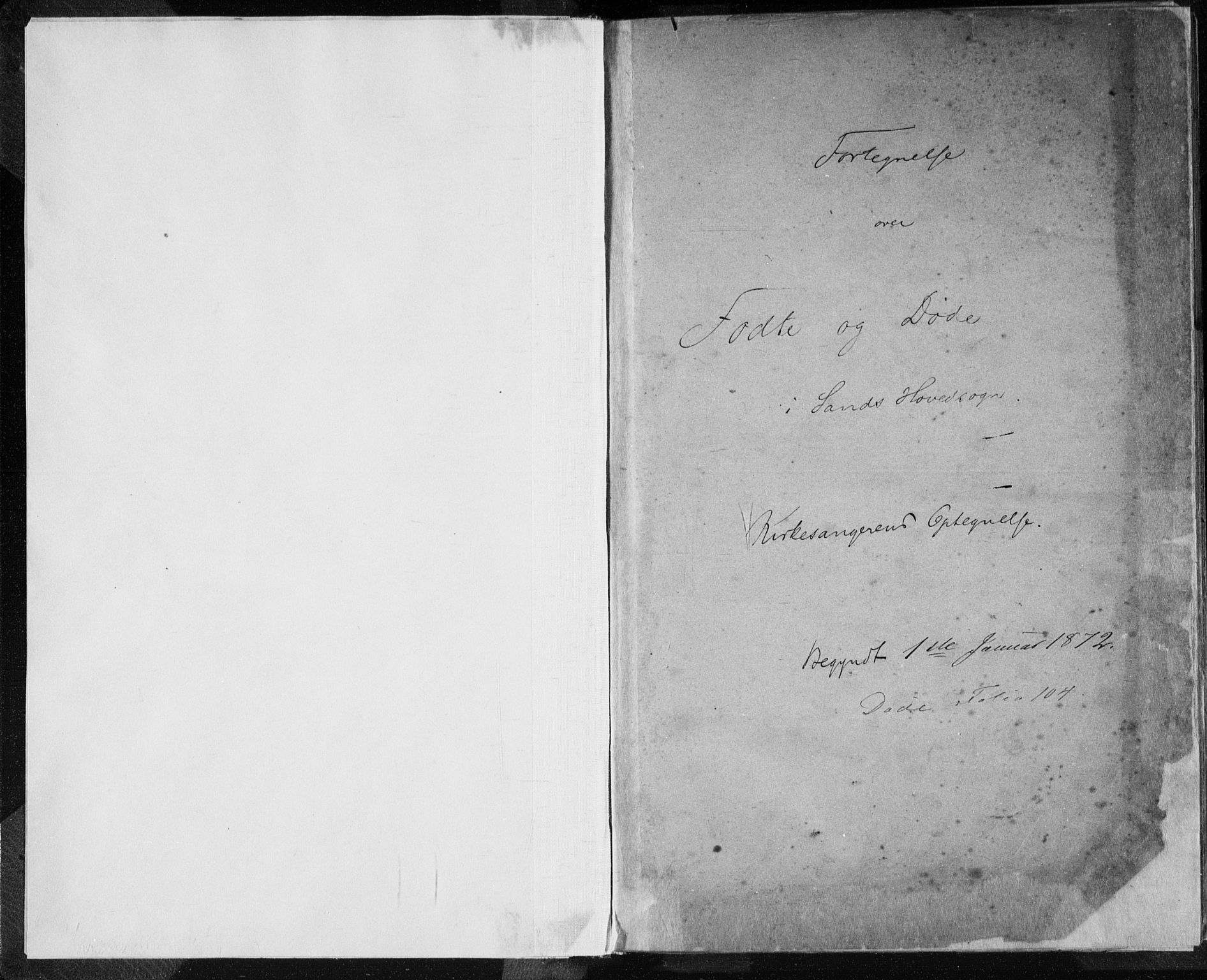 Sand sokneprestkontor, SAST/A-101848/01/IV/L0003: Klokkerbok nr. B 3, 1872-1935