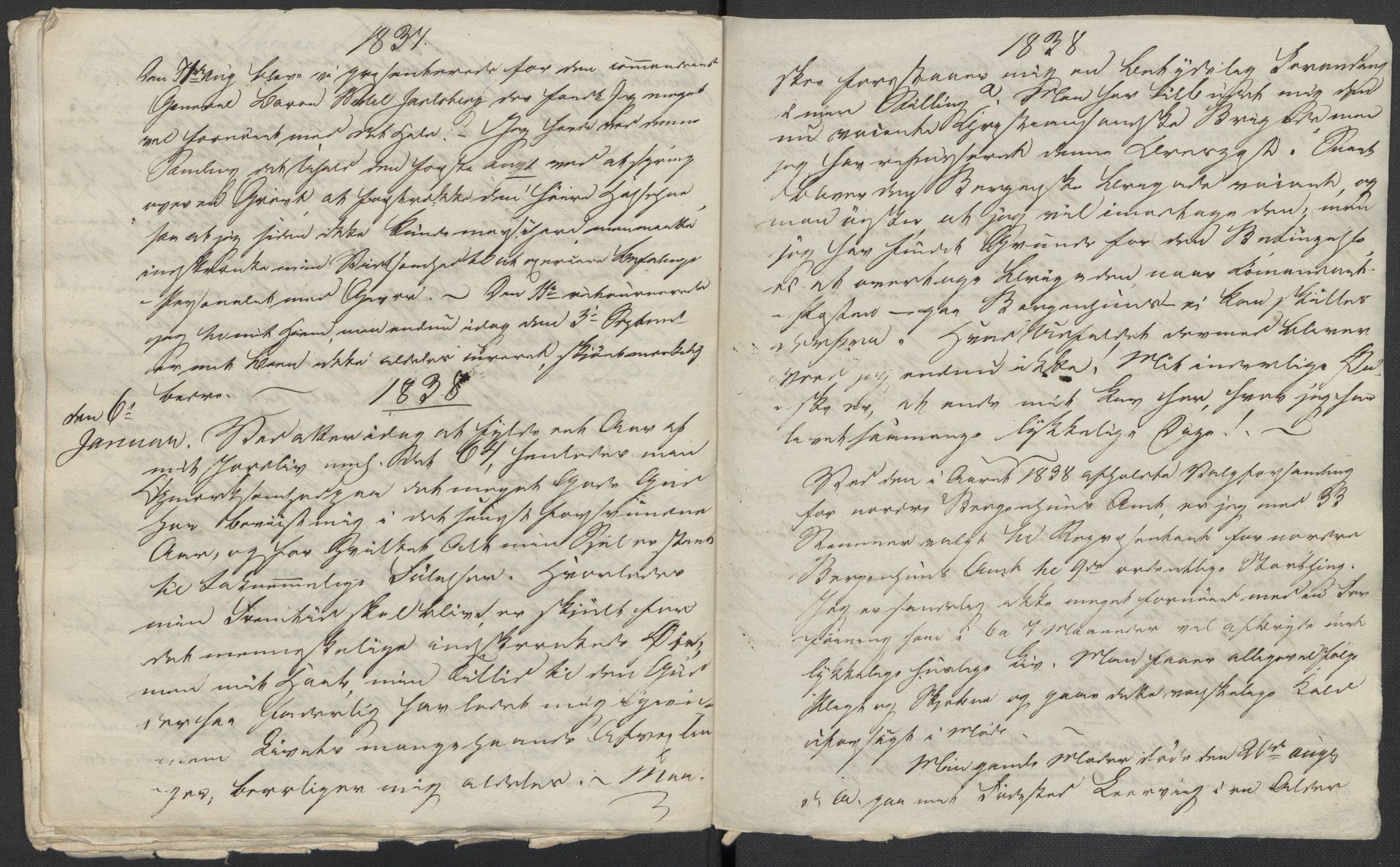 Holck, Meidell, Hartvig, RA/PA-0204/F/L0001: (Kassett) Dagbøker ført av Ole Elias v.Holck, 1798-1842, s. 444