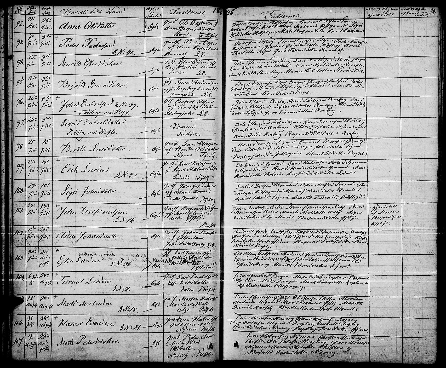 Tynset prestekontor, AV/SAH-PREST-058/H/Ha/Haa/L0019: Ministerialbok nr. 19, 1829-1847, s. 54