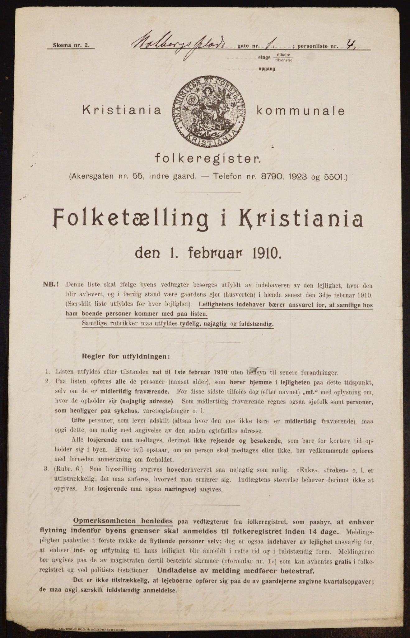 OBA, Kommunal folketelling 1.2.1910 for Kristiania, 1910, s. 39781