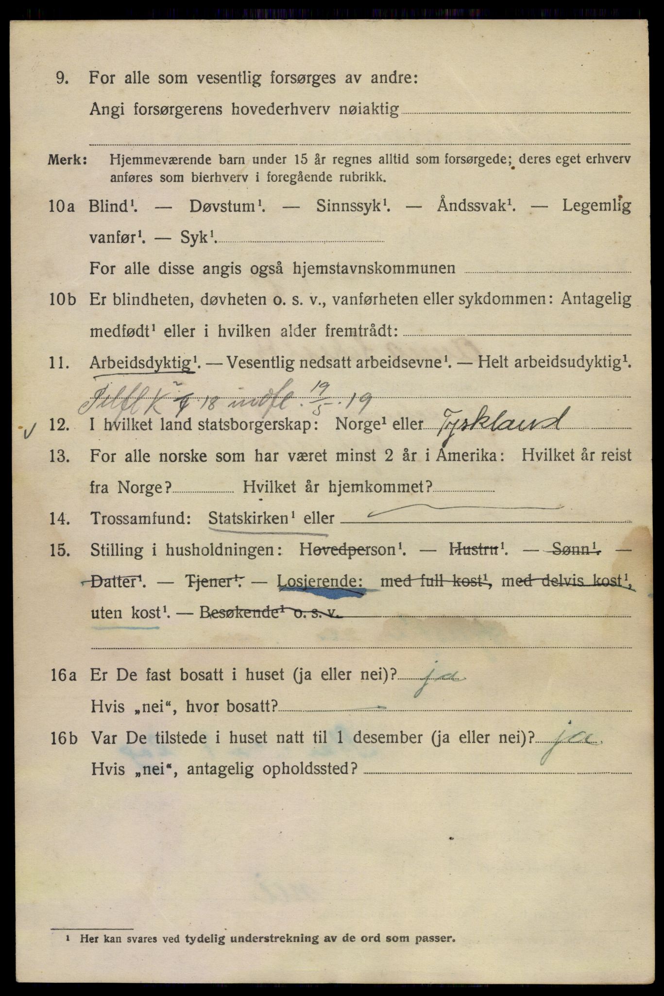 SAO, Folketelling 1920 for 0301 Kristiania kjøpstad, 1920, s. 432952