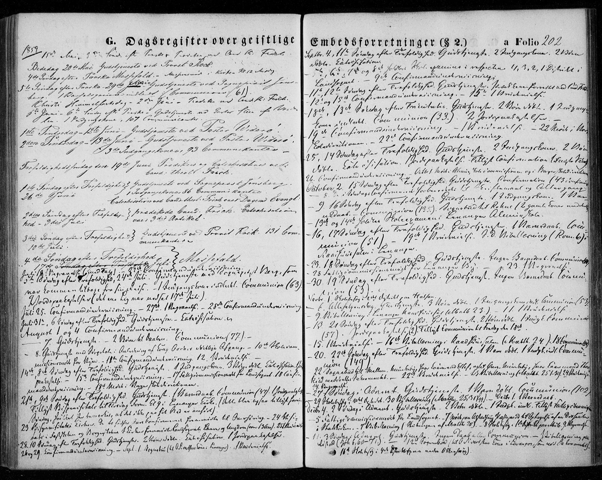 Ministerialprotokoller, klokkerbøker og fødselsregistre - Nord-Trøndelag, SAT/A-1458/720/L0184: Ministerialbok nr. 720A02 /1, 1855-1863, s. 202