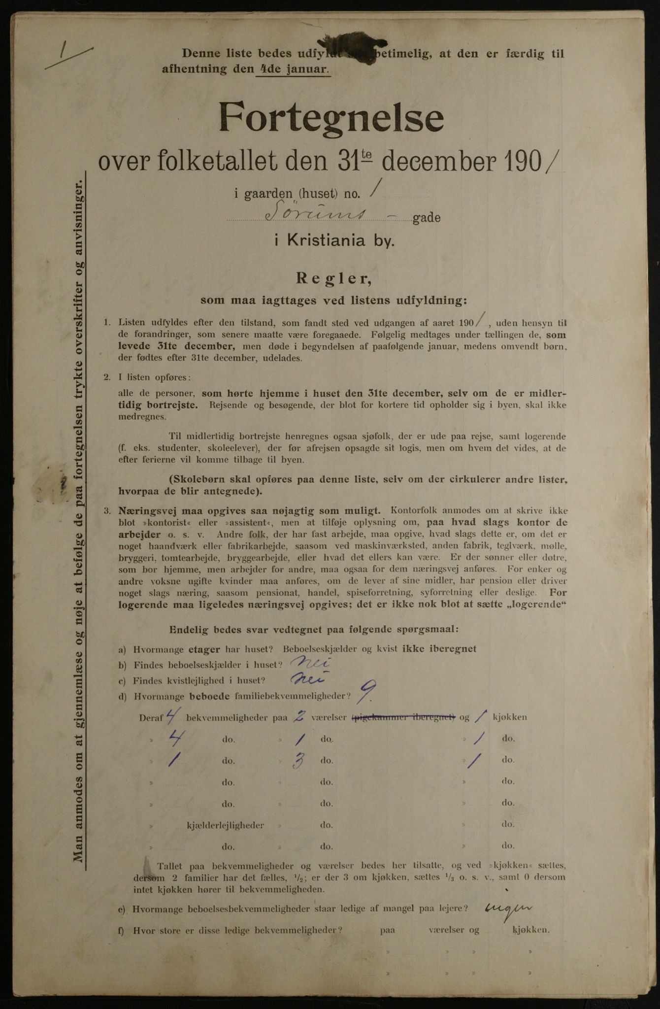 OBA, Kommunal folketelling 31.12.1901 for Kristiania kjøpstad, 1901, s. 16441
