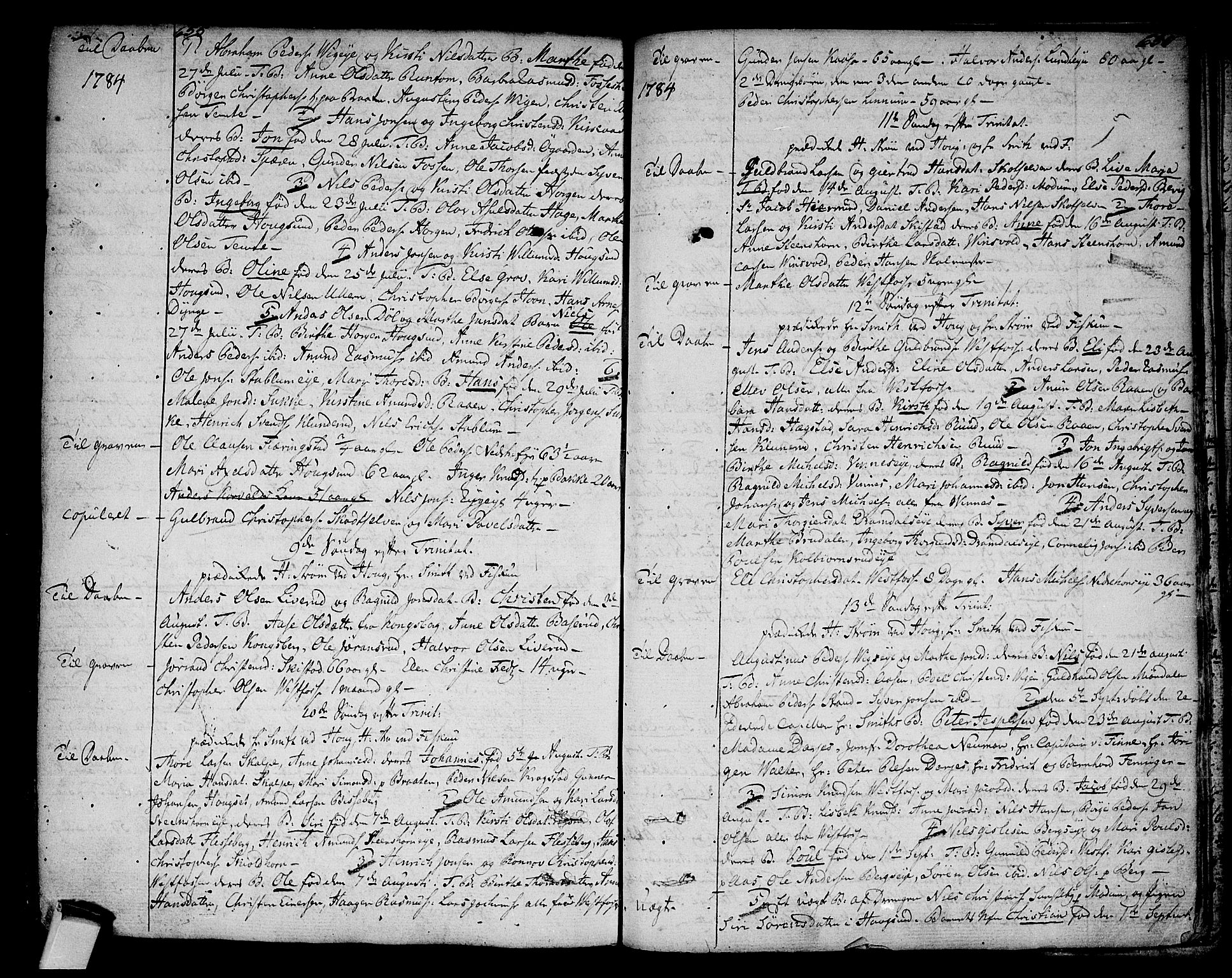 Eiker kirkebøker, AV/SAKO-A-4/F/Fa/L0008: Ministerialbok nr. I 8, 1764-1788, s. 655-656