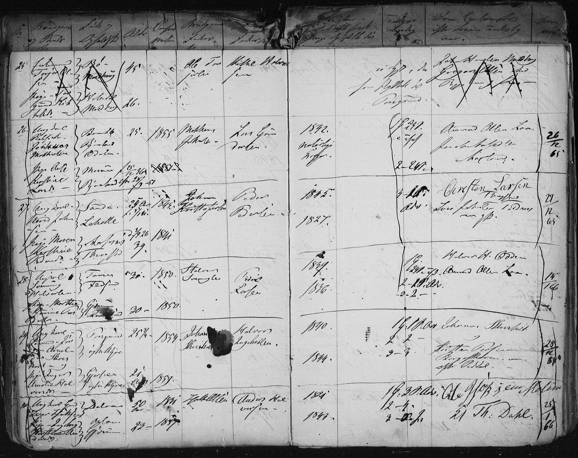 Solum kirkebøker, AV/SAKO-A-306/H/Ha/L0001: Lysningsprotokoll nr. I 1, 1846-1879