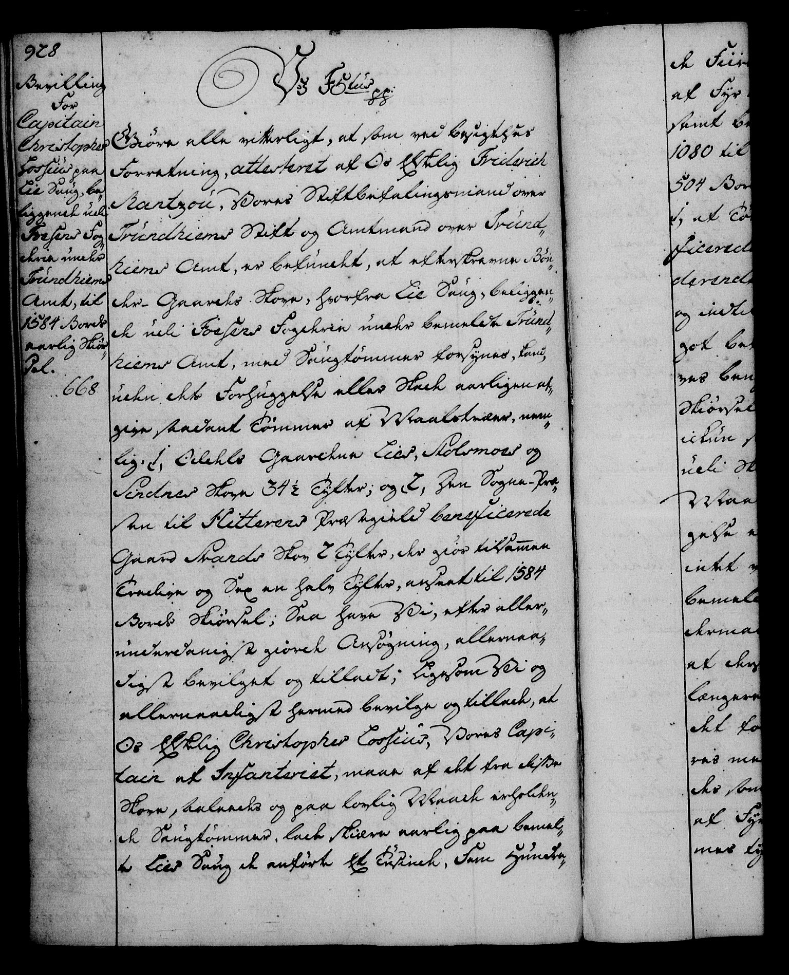 Rentekammeret, Kammerkanselliet, RA/EA-3111/G/Gg/Gga/L0006: Norsk ekspedisjonsprotokoll med register (merket RK 53.6), 1749-1759, s. 928