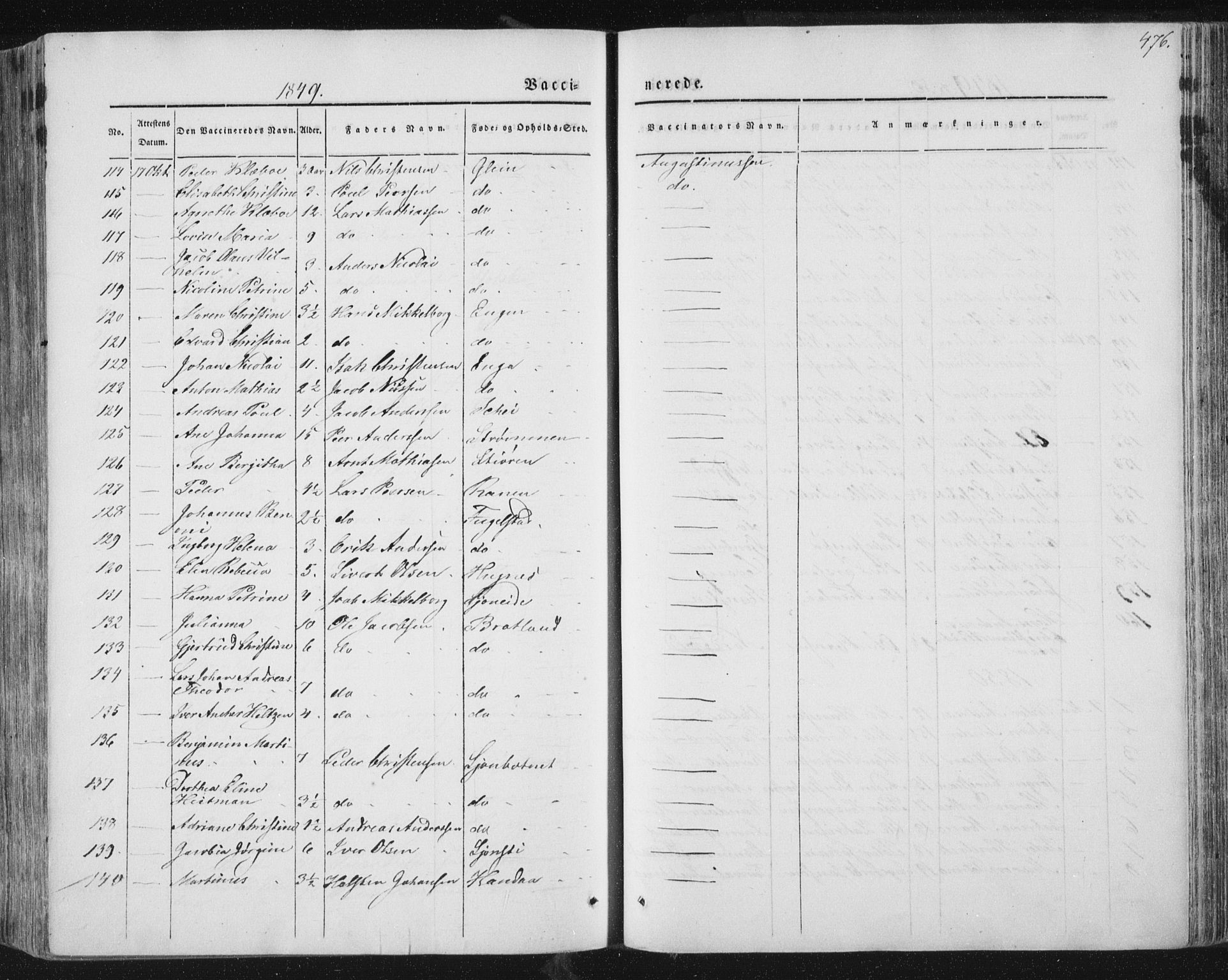 Ministerialprotokoller, klokkerbøker og fødselsregistre - Nordland, AV/SAT-A-1459/838/L0549: Ministerialbok nr. 838A07, 1840-1854, s. 476