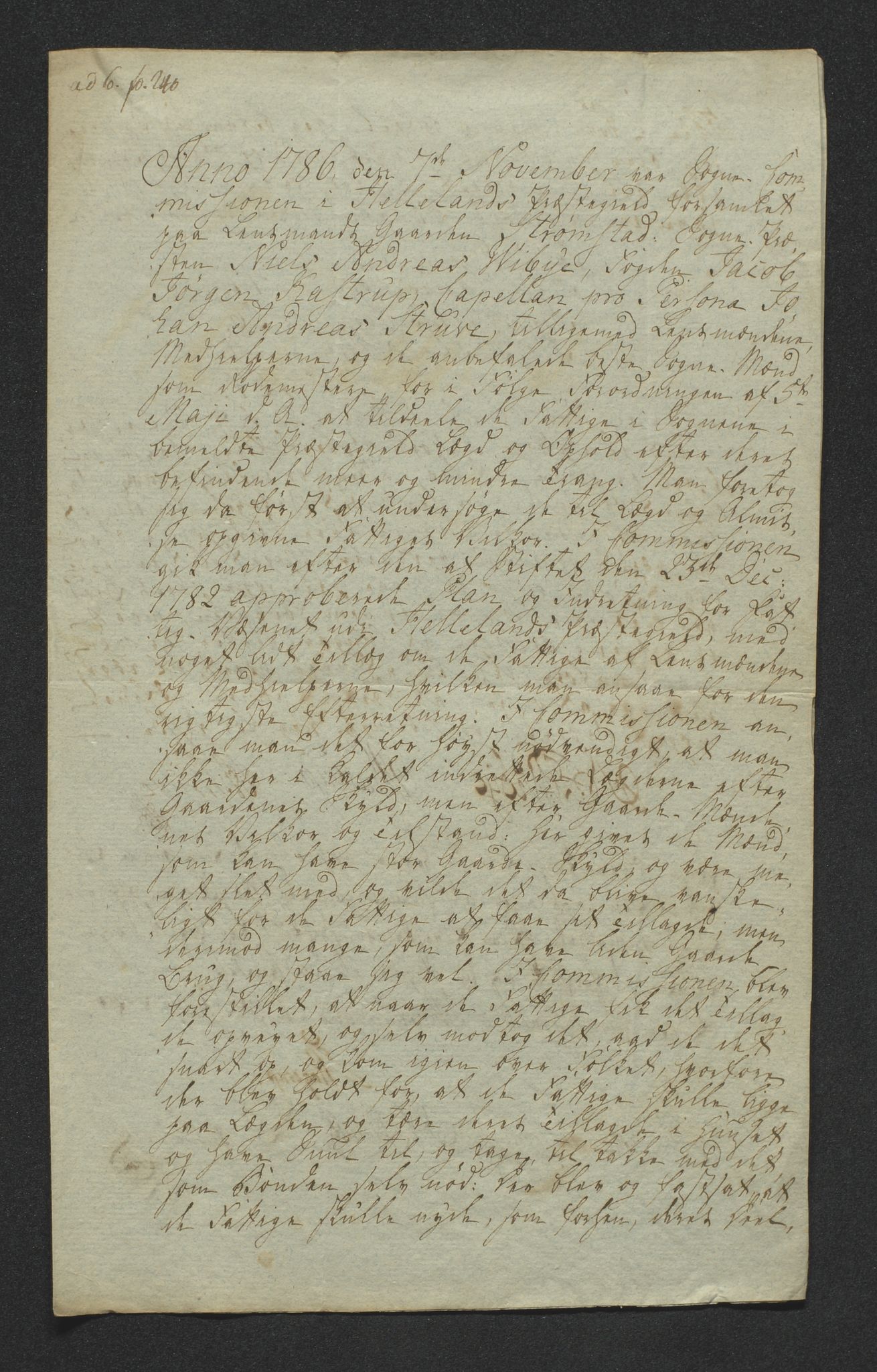 Biskopen i Kristiansand, AV/SAK-1113-0001/G/Gg/L0023: C 151 - Fattigregnskap for Dalane prosti, 1786-1825, s. 255