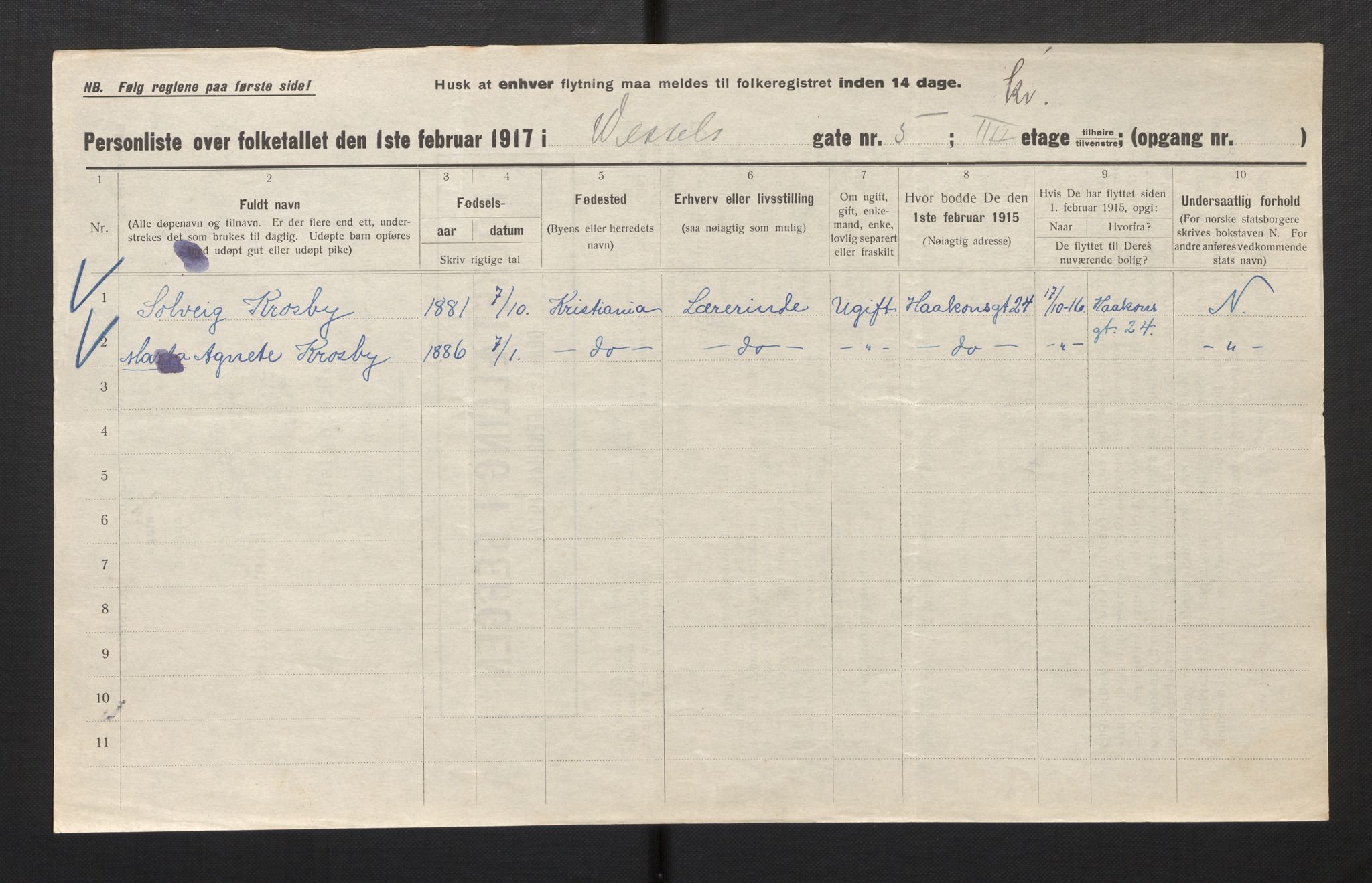 SAB, Kommunal folketelling 1917 for Bergen kjøpstad, 1917, s. 45333