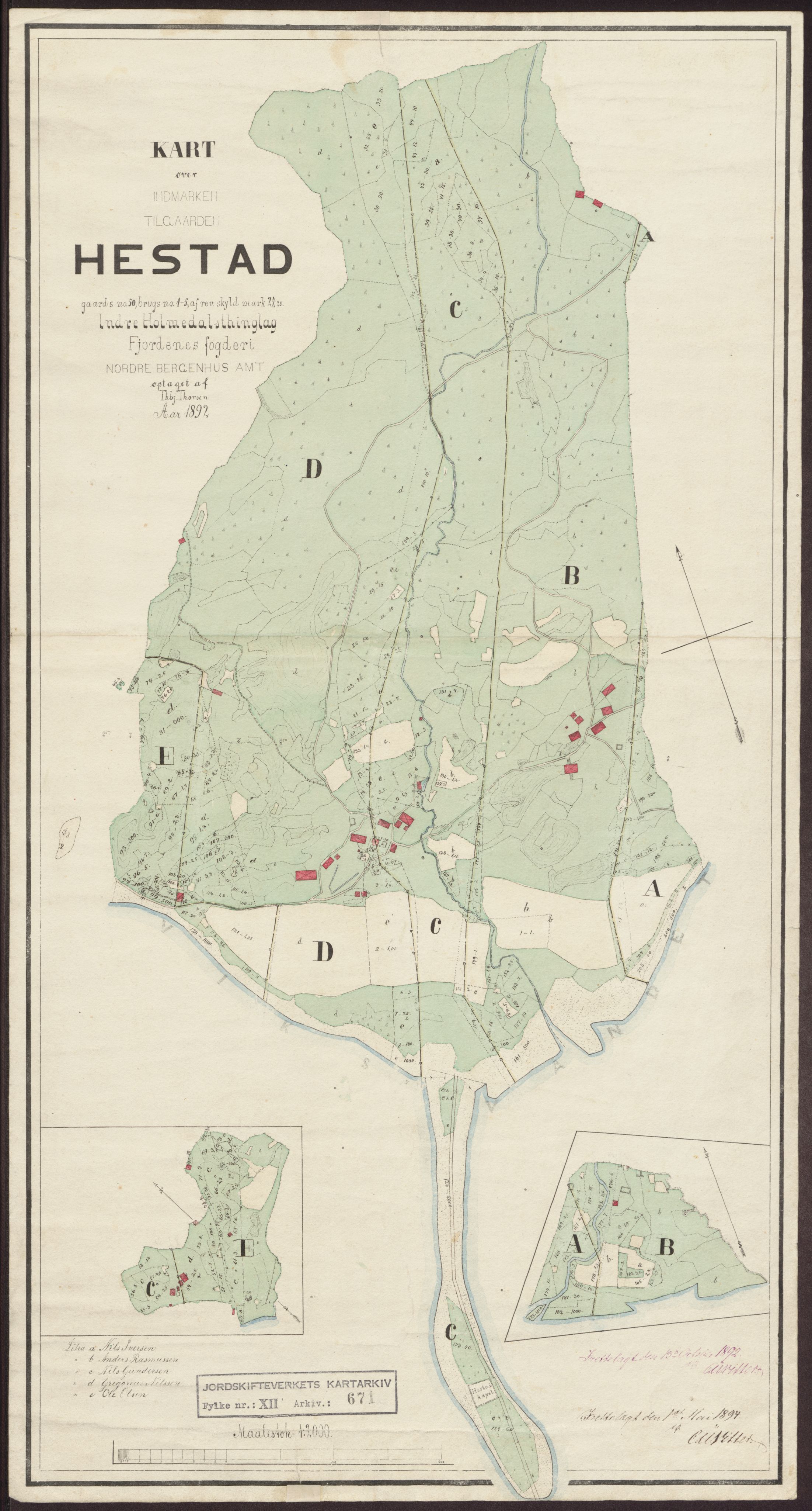 Jordskifteverkets kartarkiv, AV/RA-S-3929/T, 1859-1988, s. 792