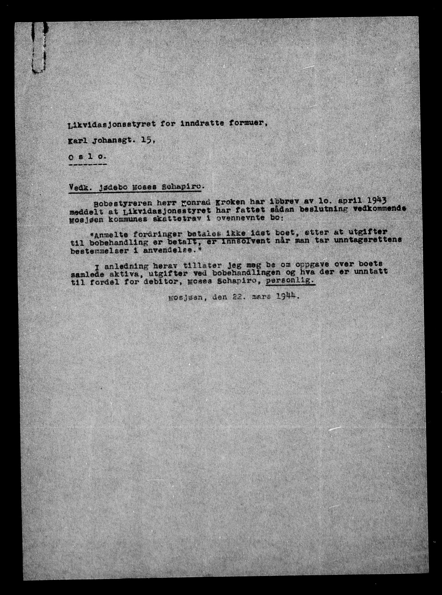 Justisdepartementet, Tilbakeføringskontoret for inndratte formuer, AV/RA-S-1564/H/Hc/Hcb/L0915: --, 1945-1947, s. 361